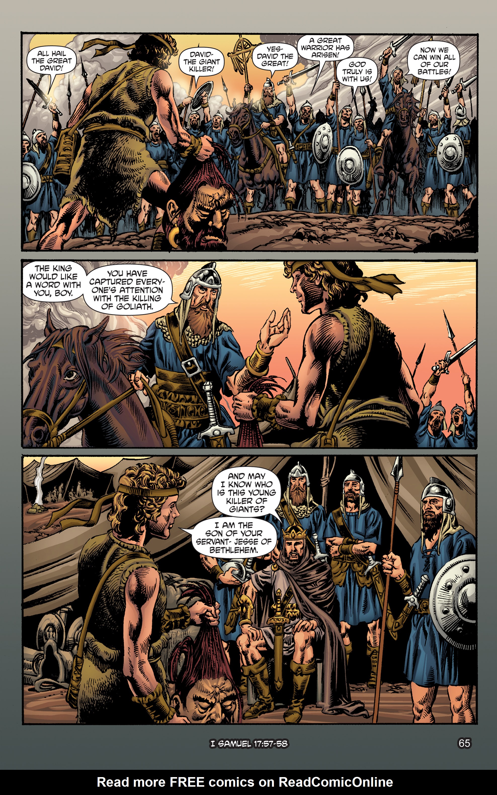 Read online The Kingstone Bible comic -  Issue #5 - 69