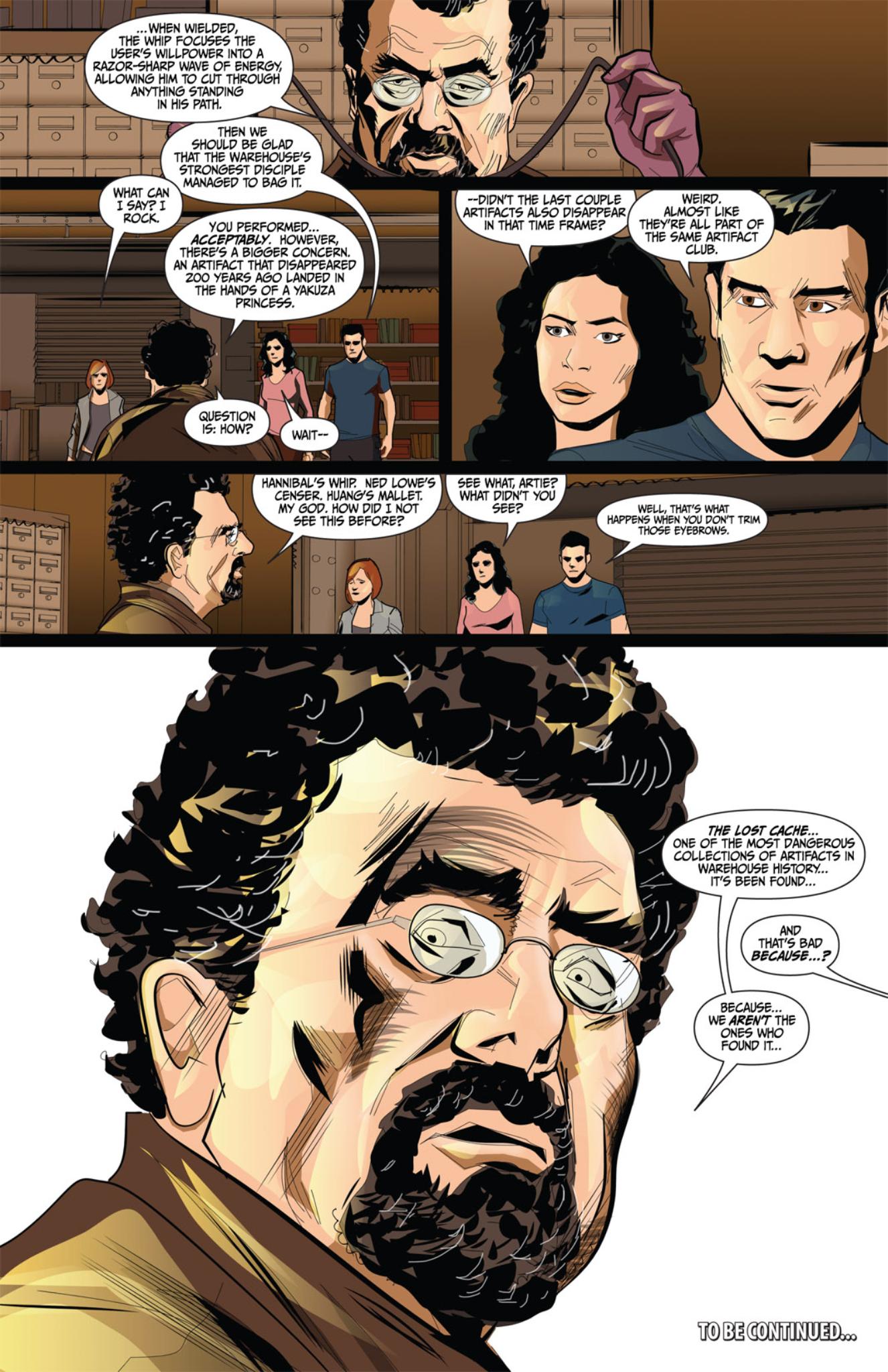 Read online Warehouse 13 comic -  Issue #3 - 25