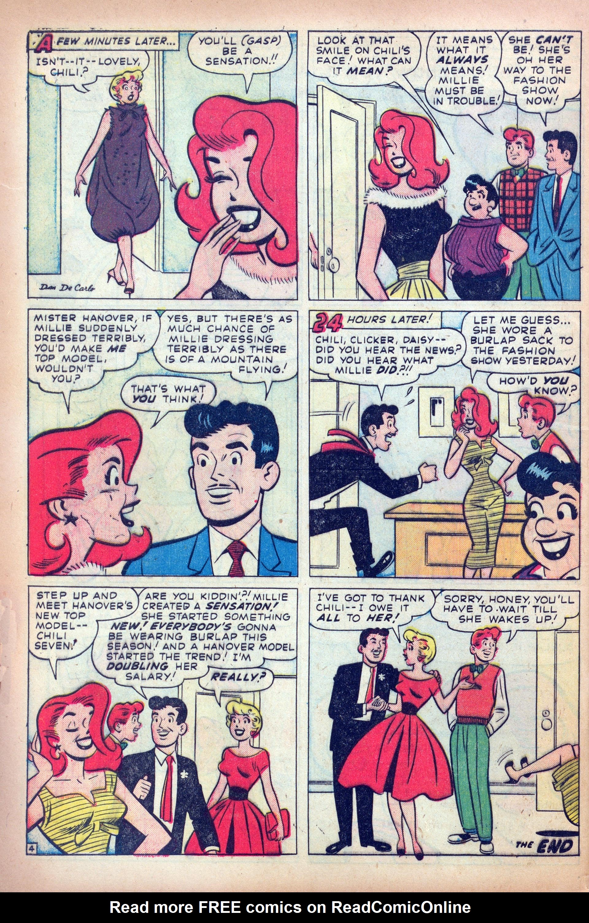 Read online Millie the Model comic -  Issue #84 - 32