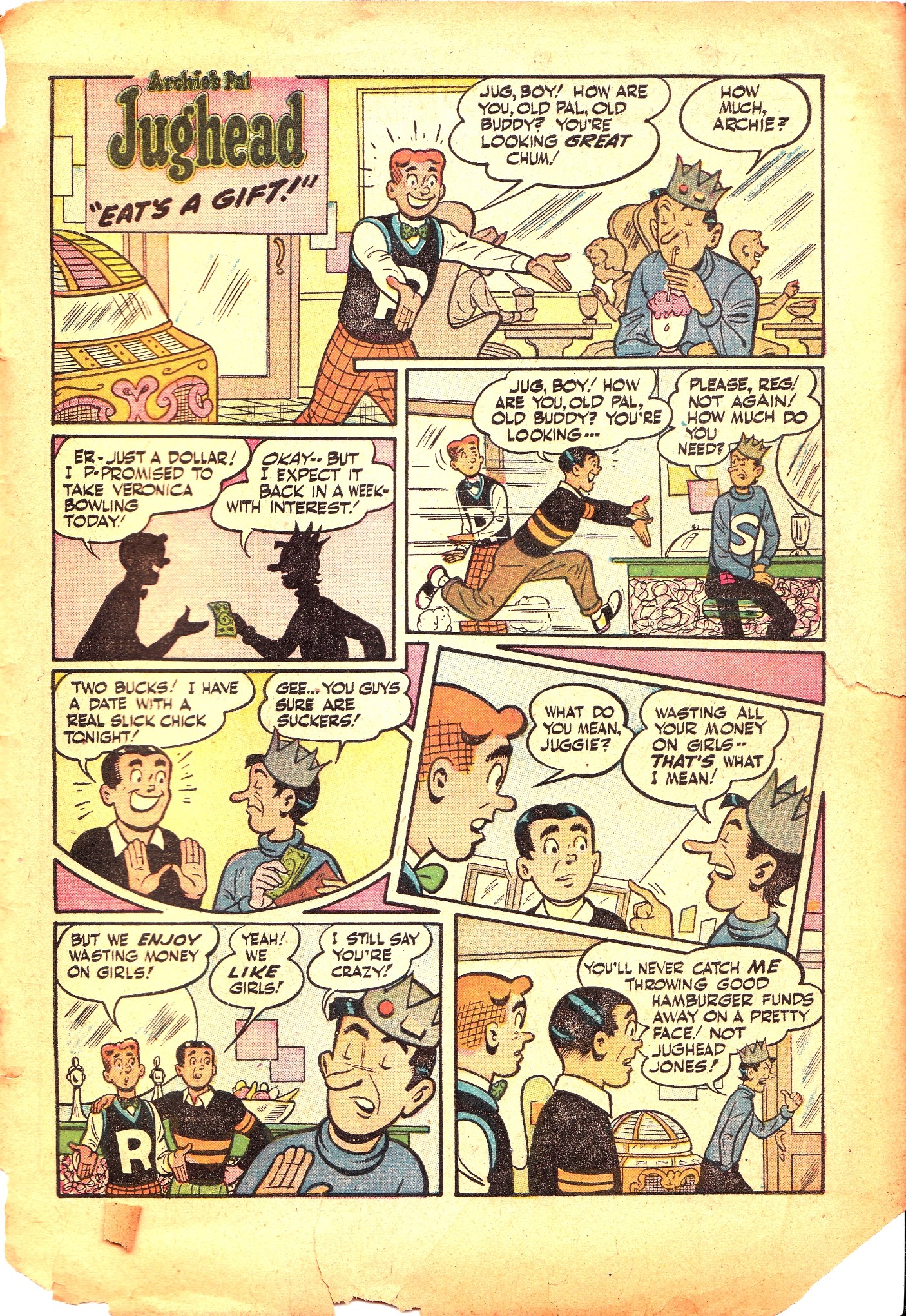 Read online Archie's Pal Jughead comic -  Issue #29 - 33