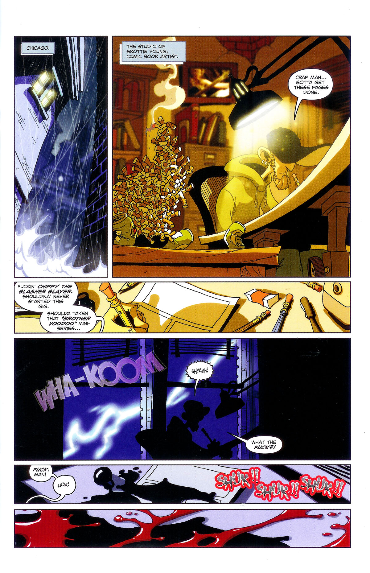 Read online Hack/Slash: Trailers comic -  Issue #1 - 5