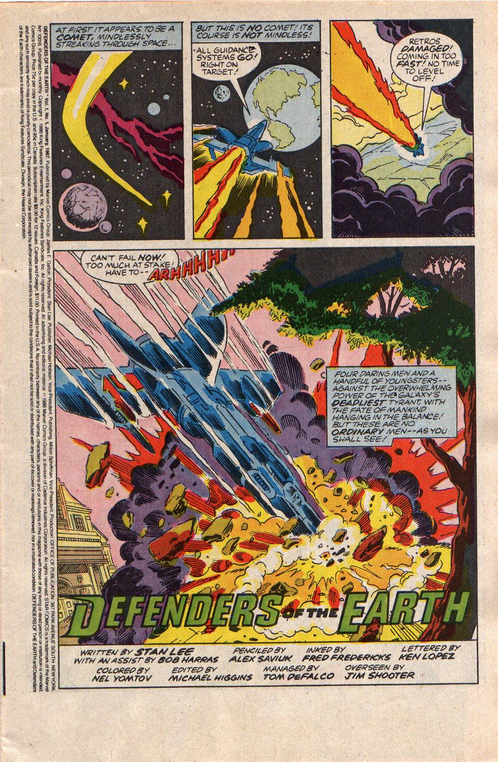 Defenders of the Earth Issue #1 #1 - English 3