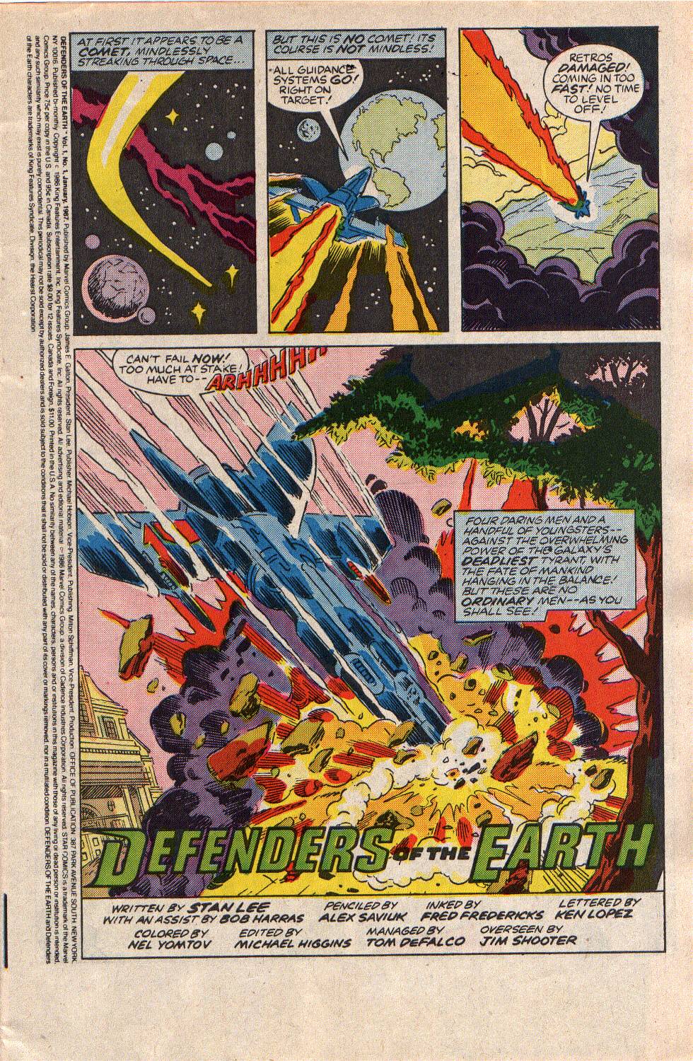 Read online Defenders of the Earth comic -  Issue #1 - 3