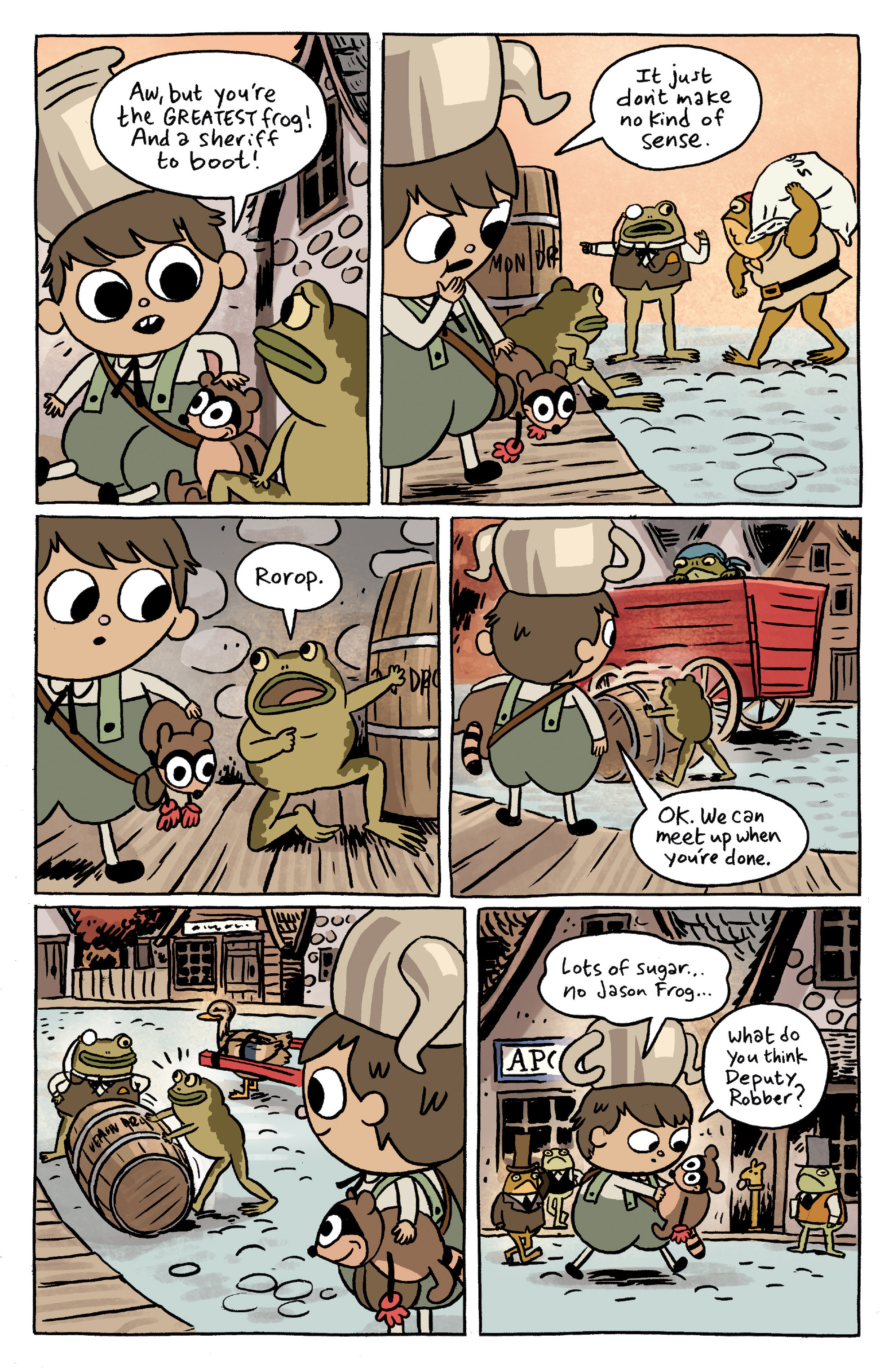Read online Over the Garden Wall (2016) comic -  Issue #12 - 12