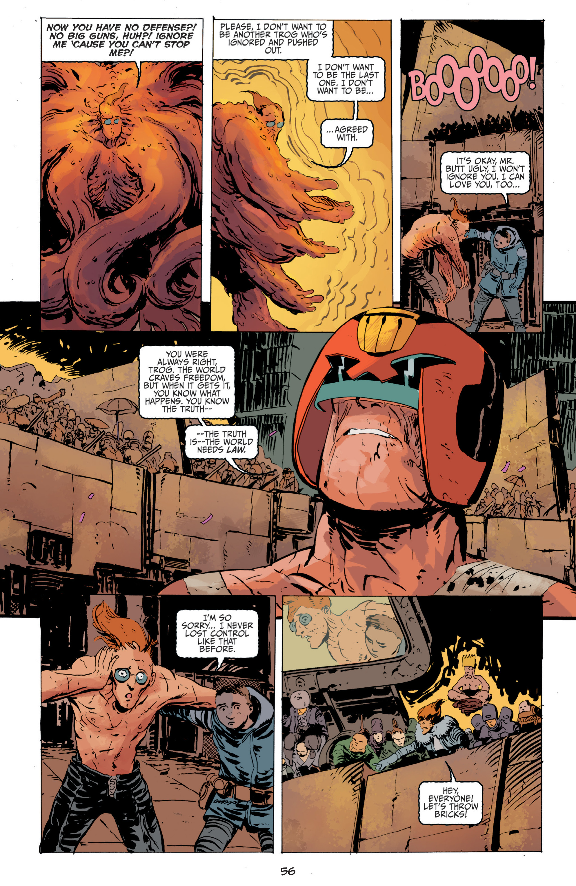 Read online Judge Dredd: Mega-City Zero comic -  Issue # TPB 1 - 56
