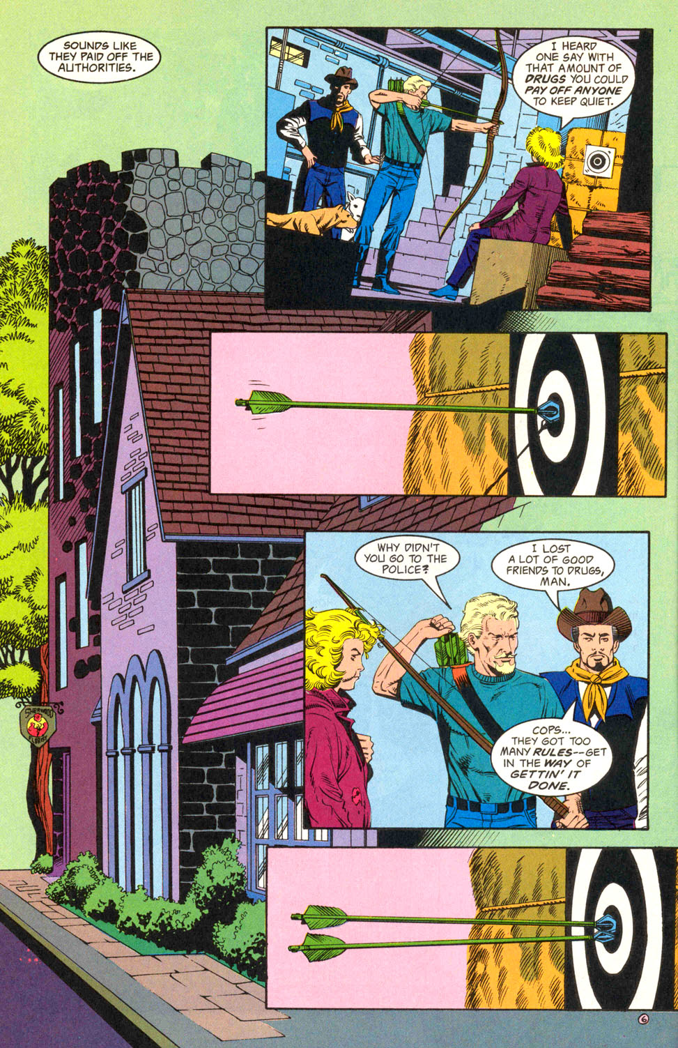 Read online Green Arrow (1988) comic -  Issue #71 - 6