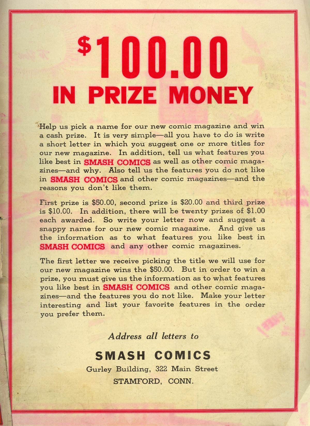 Read online Smash Comics comic -  Issue #7 - 68