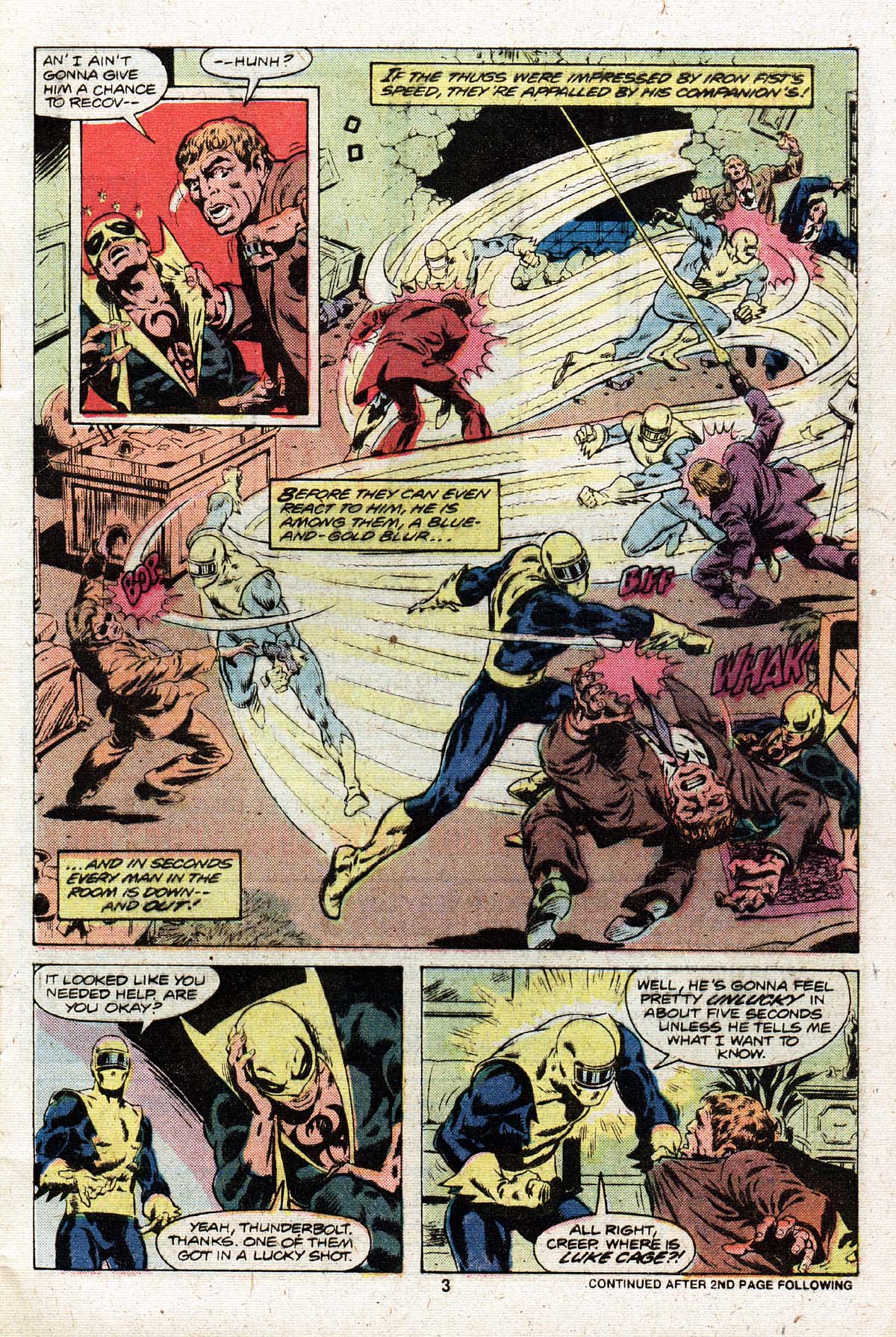 Read online Power Man and Iron Fist (1978) comic -  Issue #62 - 4