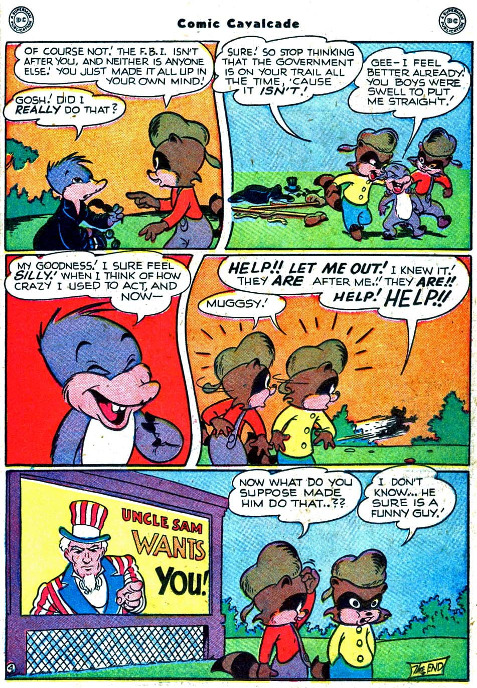 Read online Comic Cavalcade comic -  Issue #32 - 23