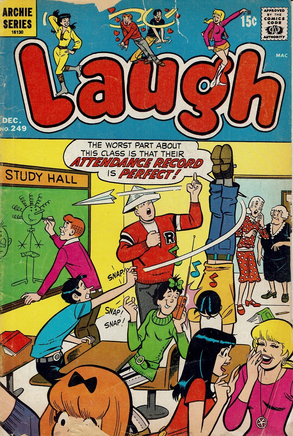 Read online Laugh (Comics) comic -  Issue #249 - 1