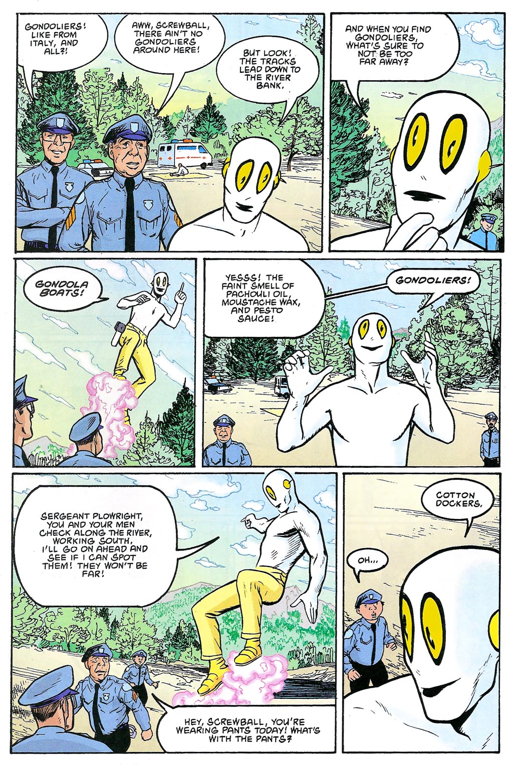 Read online Bob Burden's Original Mysterymen Comics comic -  Issue #3 - 18