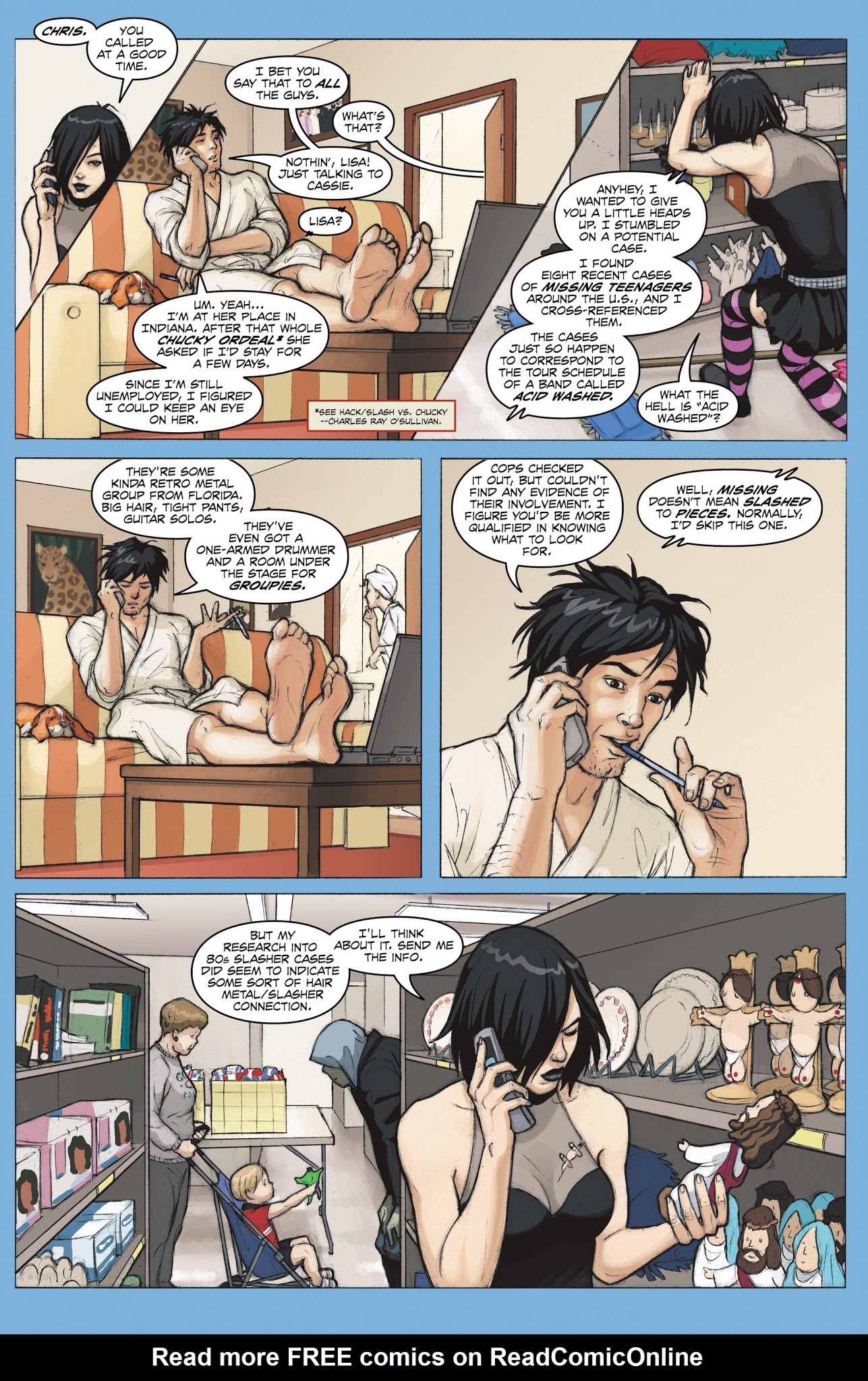 Read online Hack/Slash Omnibus comic -  Issue # TPB 2 (Part 1) - 33
