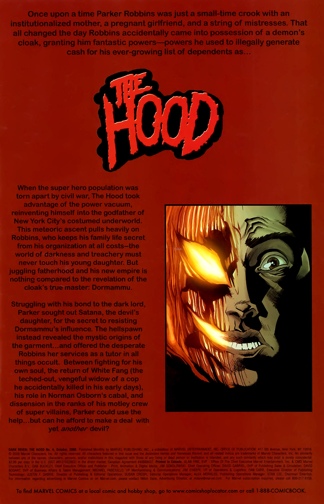 Read online Dark Reign: The Hood comic -  Issue #4 - 2