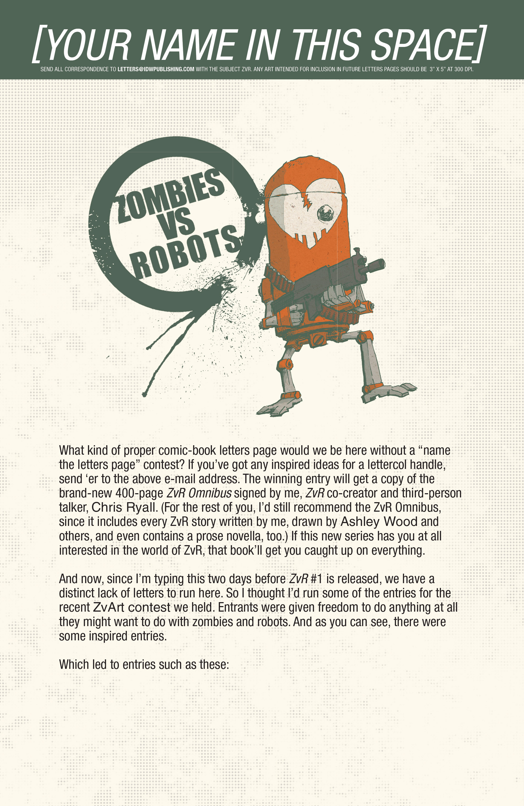 Read online Zombies vs Robots (2015) comic -  Issue #3 - 24