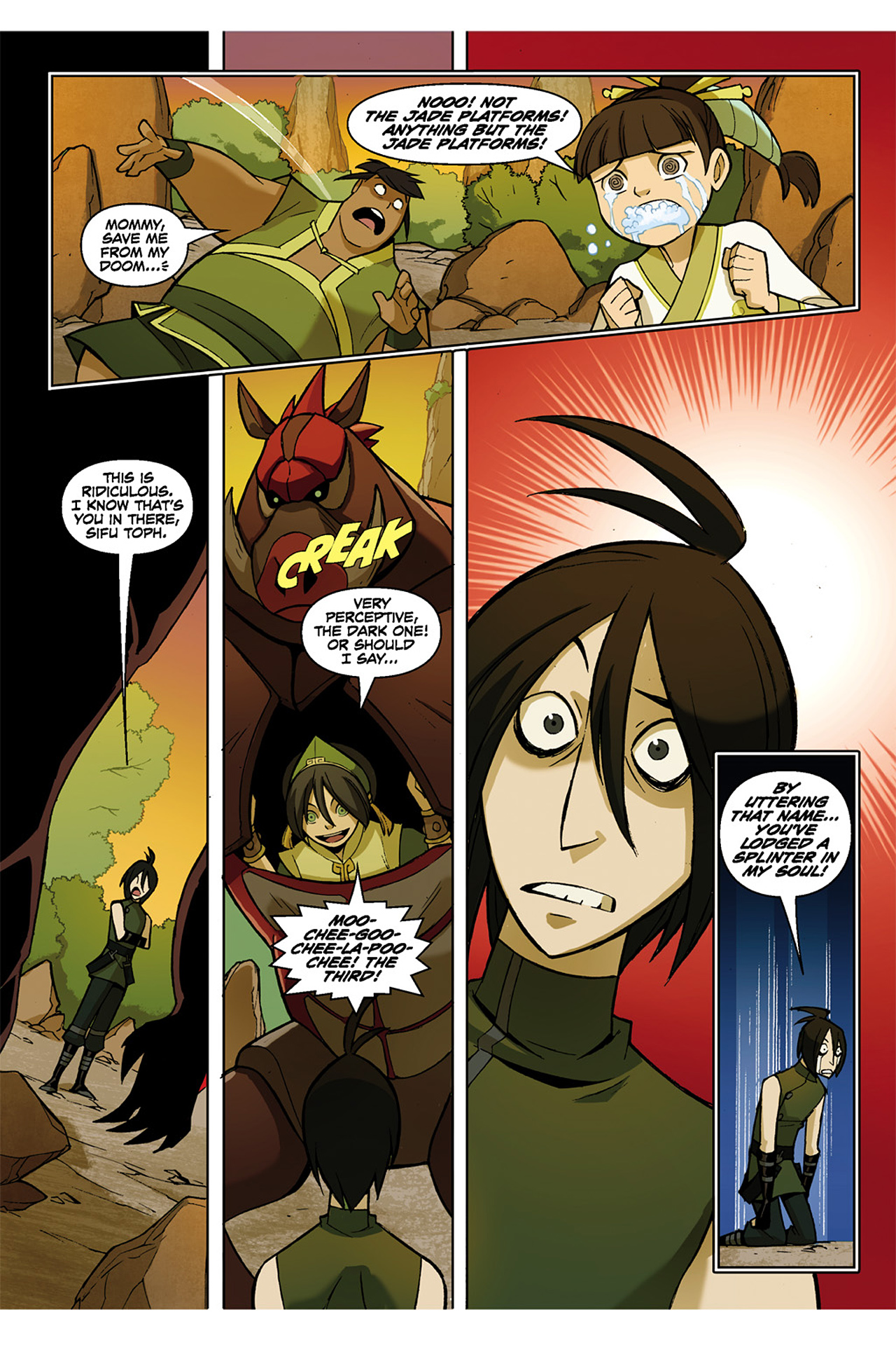 Read online Nickelodeon Avatar: The Last Airbender - The Promise comic -  Issue # Part 2 - 56