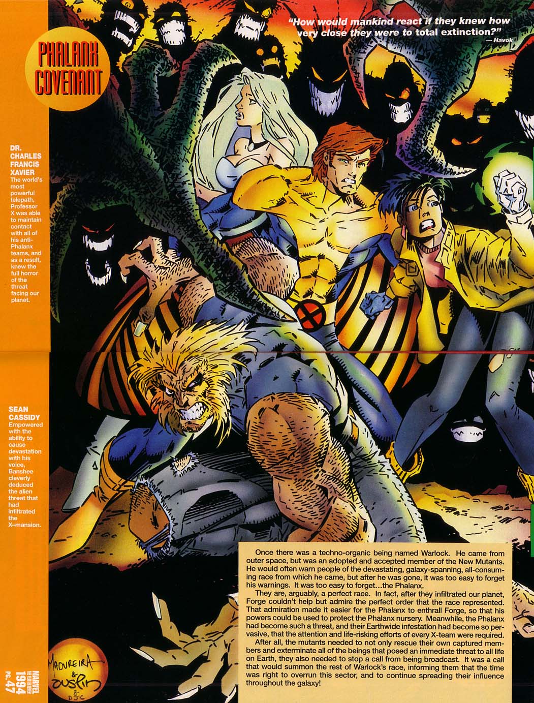 Read online Marvel: The Year-in-Review comic -  Issue #6 - 35