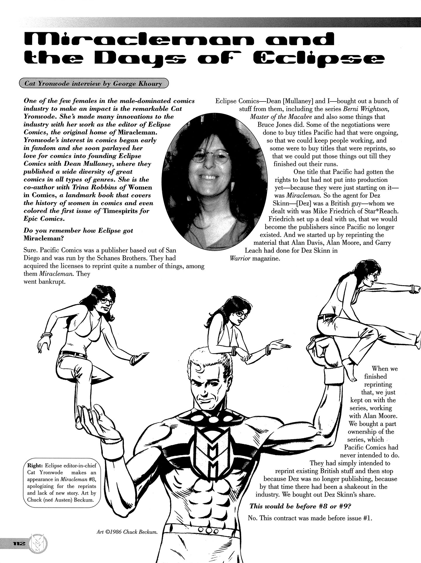Read online Kimota!: The Miracleman Companion comic -  Issue # Full - 113