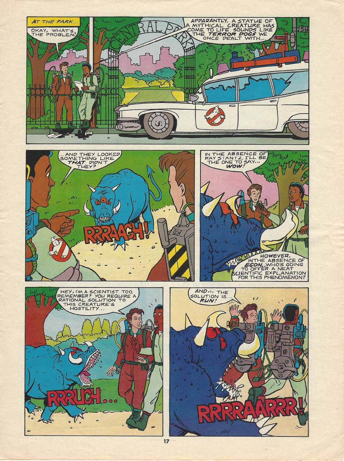 Read online The Real Ghostbusters comic -  Issue #51 - 17