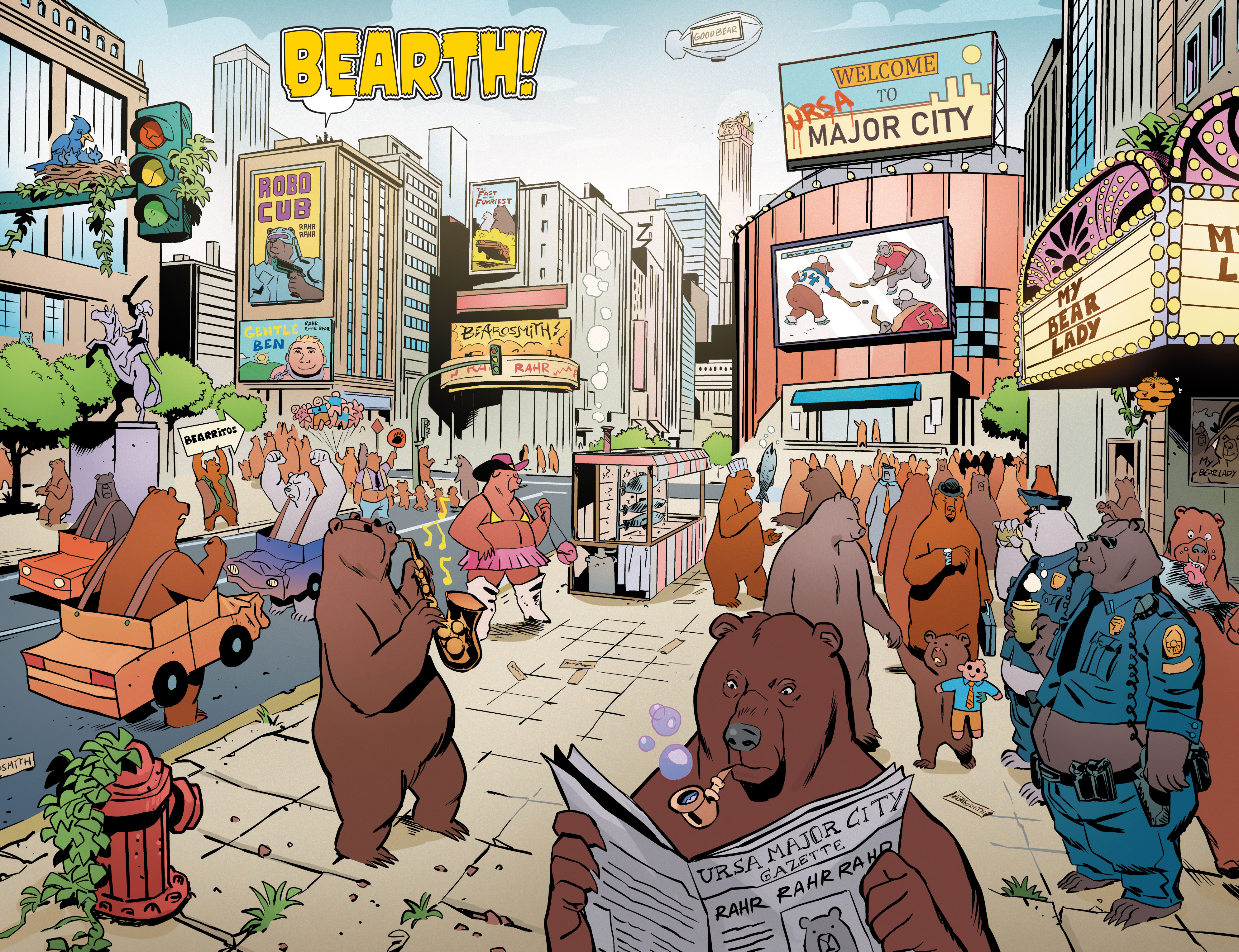 Read online Shirtless Bear-Fighter! 2 comic -  Issue #5 - 8