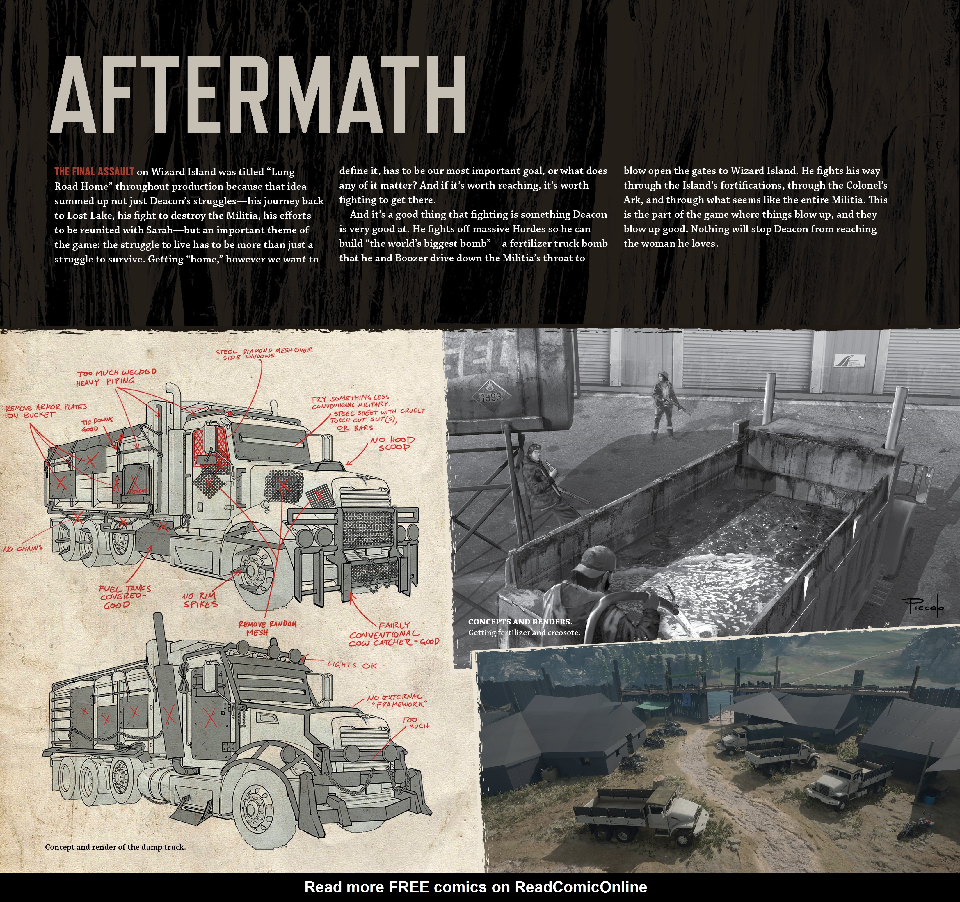 Read online The Art of Days Gone comic -  Issue # TPB (Part 2) - 82
