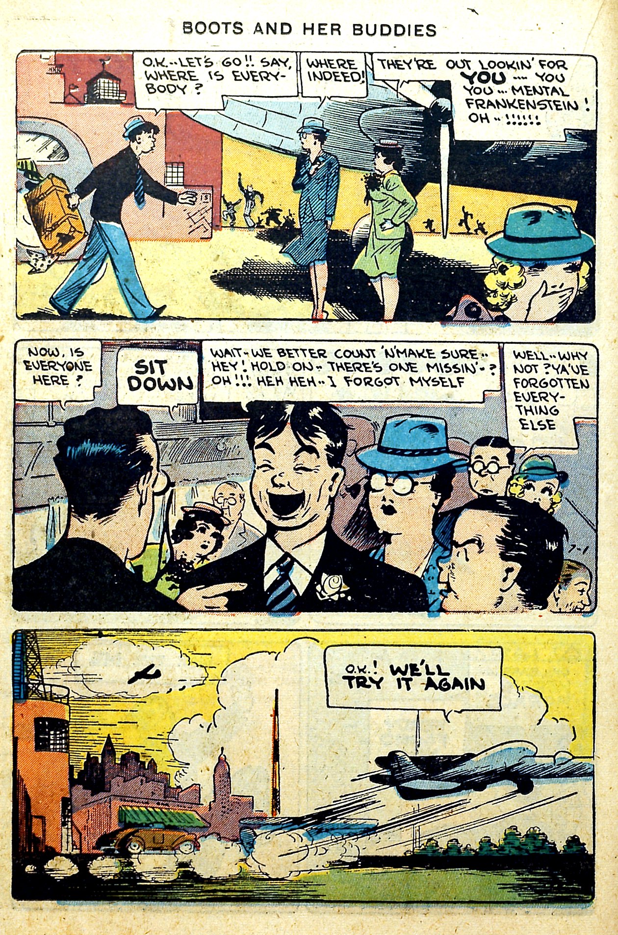 Read online Boots and Her Buddies (1948) comic -  Issue #5 - 22
