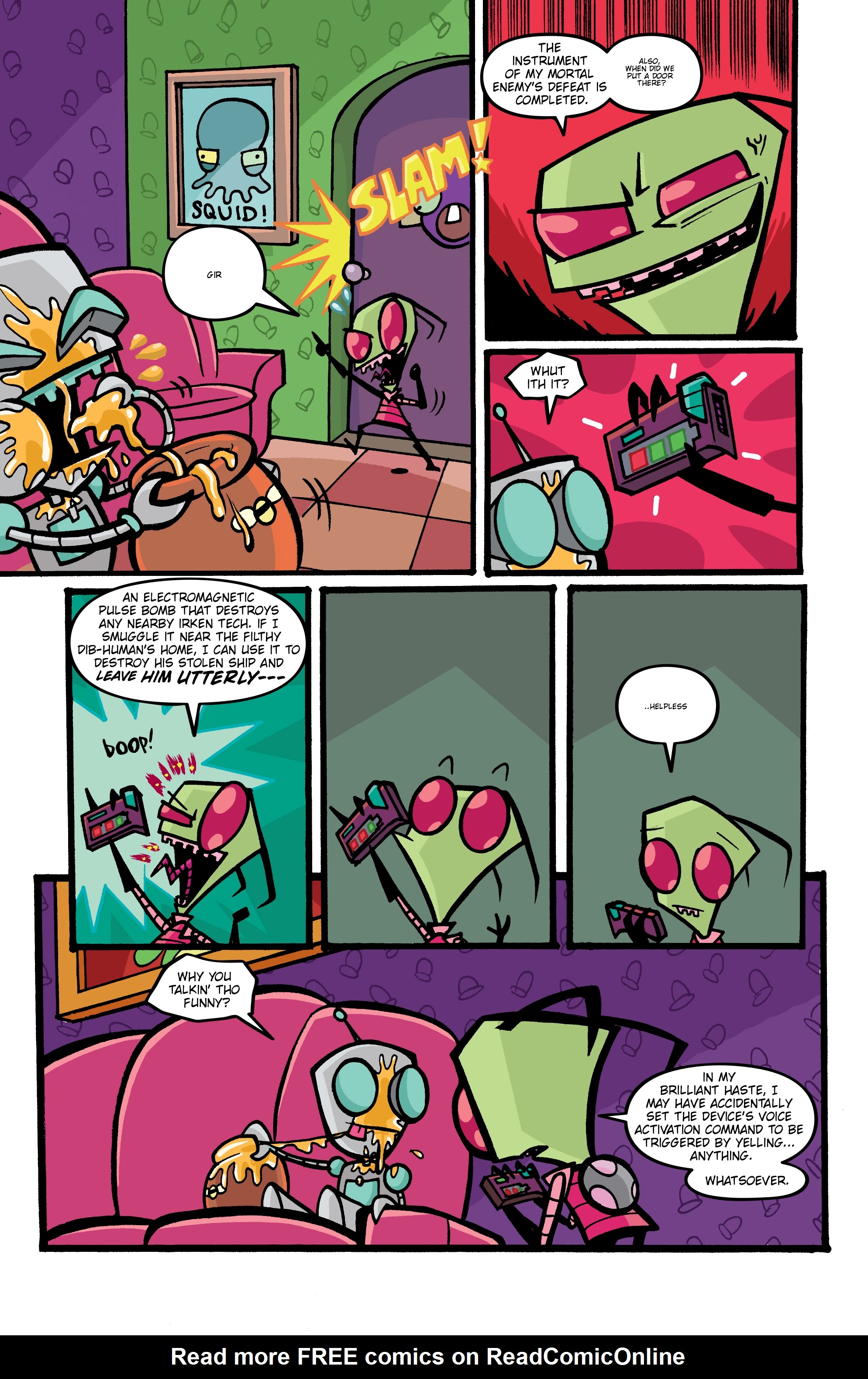 Read online Invader Zim comic -  Issue # _TPB 4 - 125