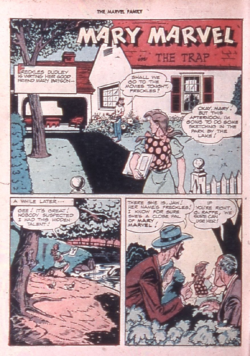 Read online The Marvel Family comic -  Issue #32 - 18