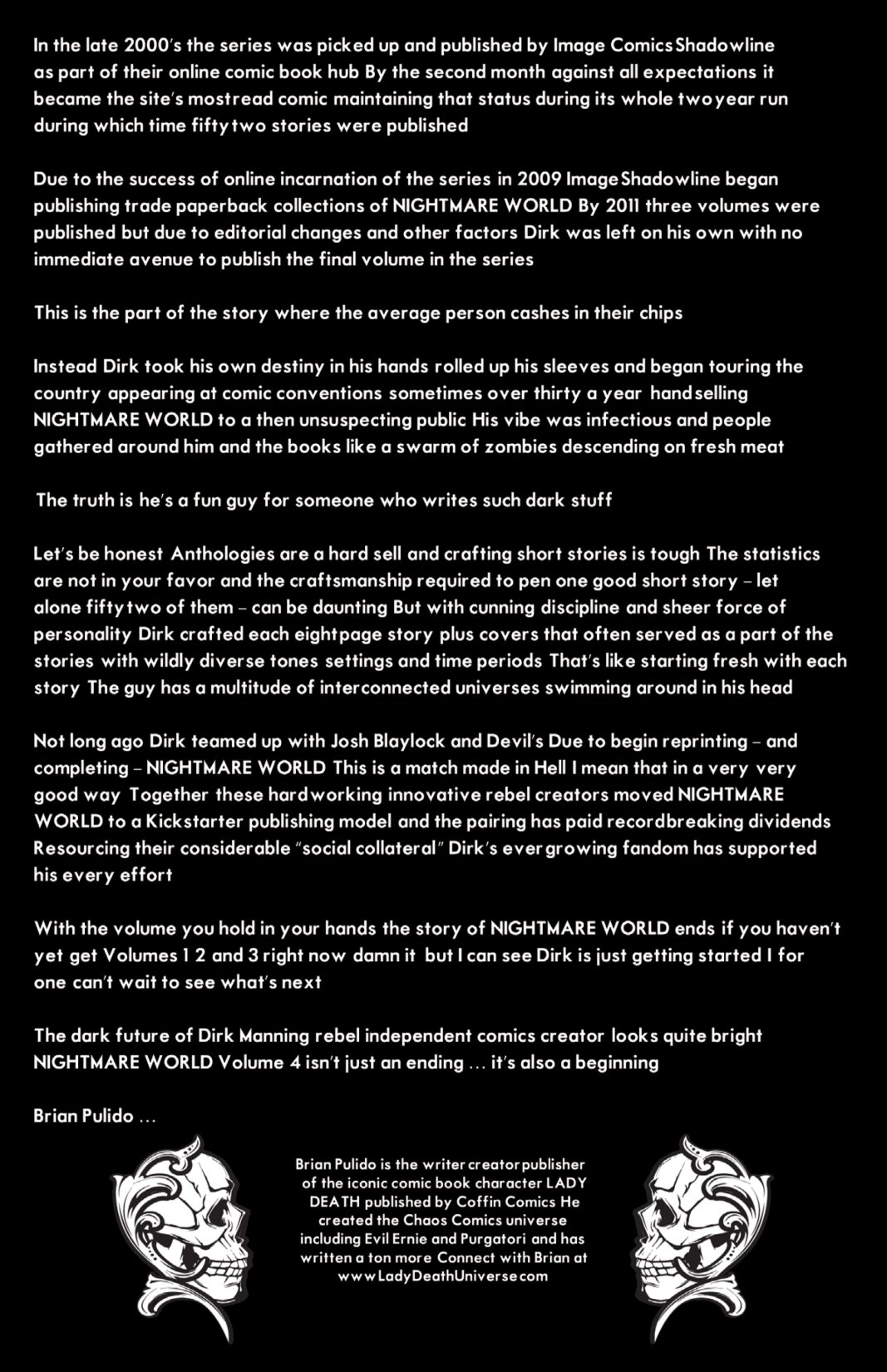 Read online Nightmare World comic -  Issue # Vol. 4 The Mourning After - 6