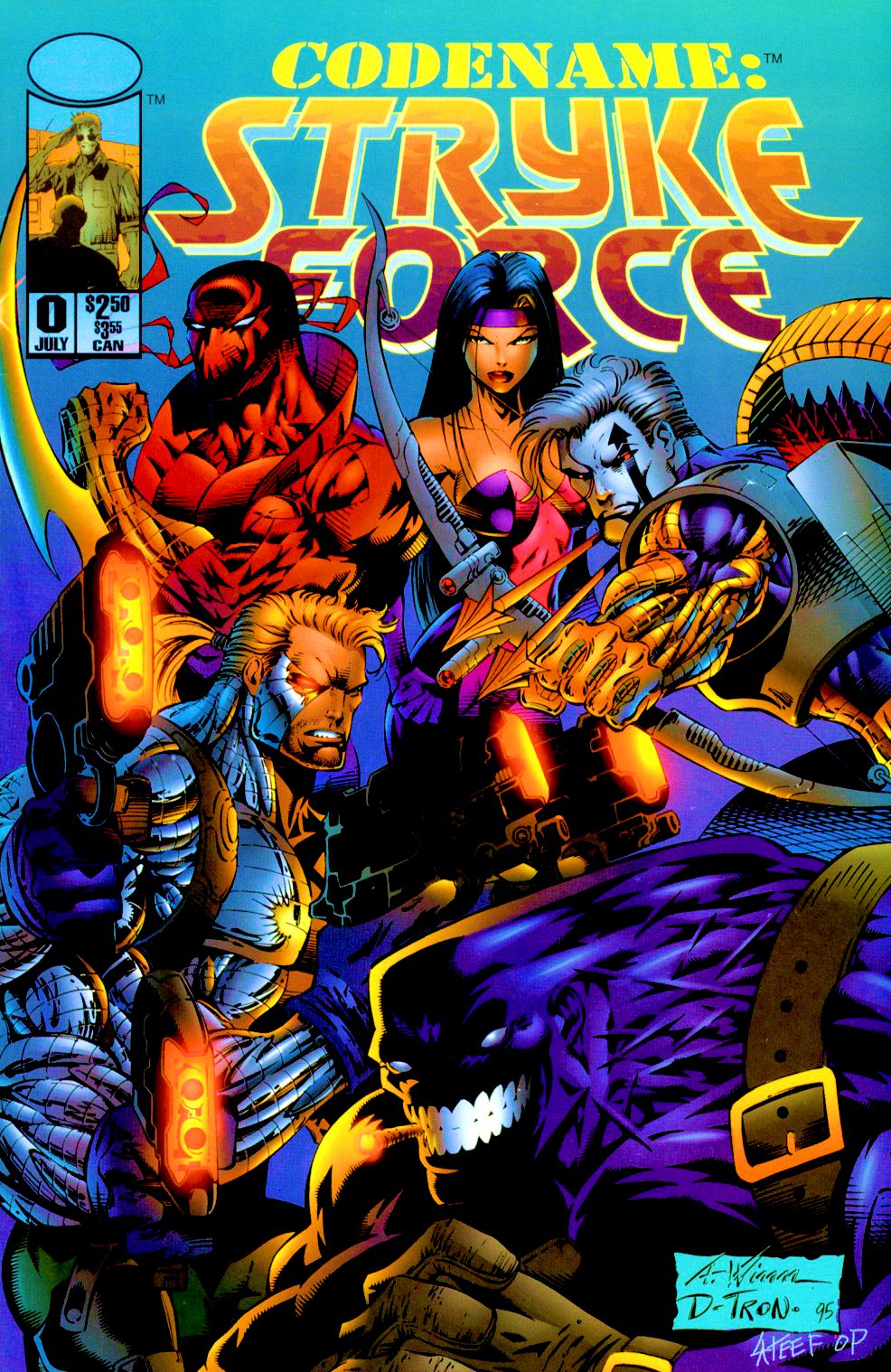 Read online Codename: Strykeforce comic -  Issue #0 - 1