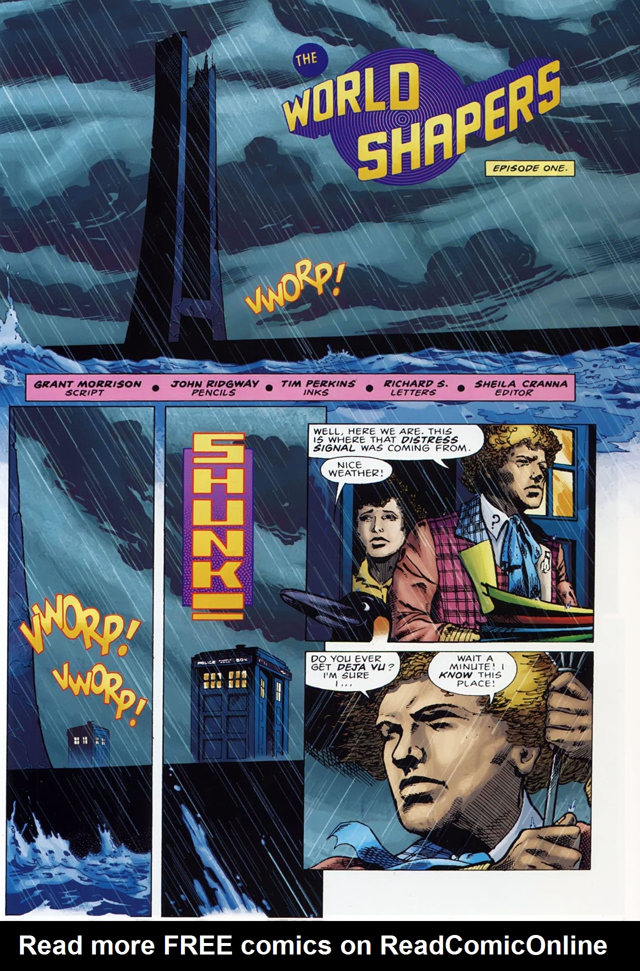 Read online Grant Morrison's Doctor Who comic -  Issue #2 - 3