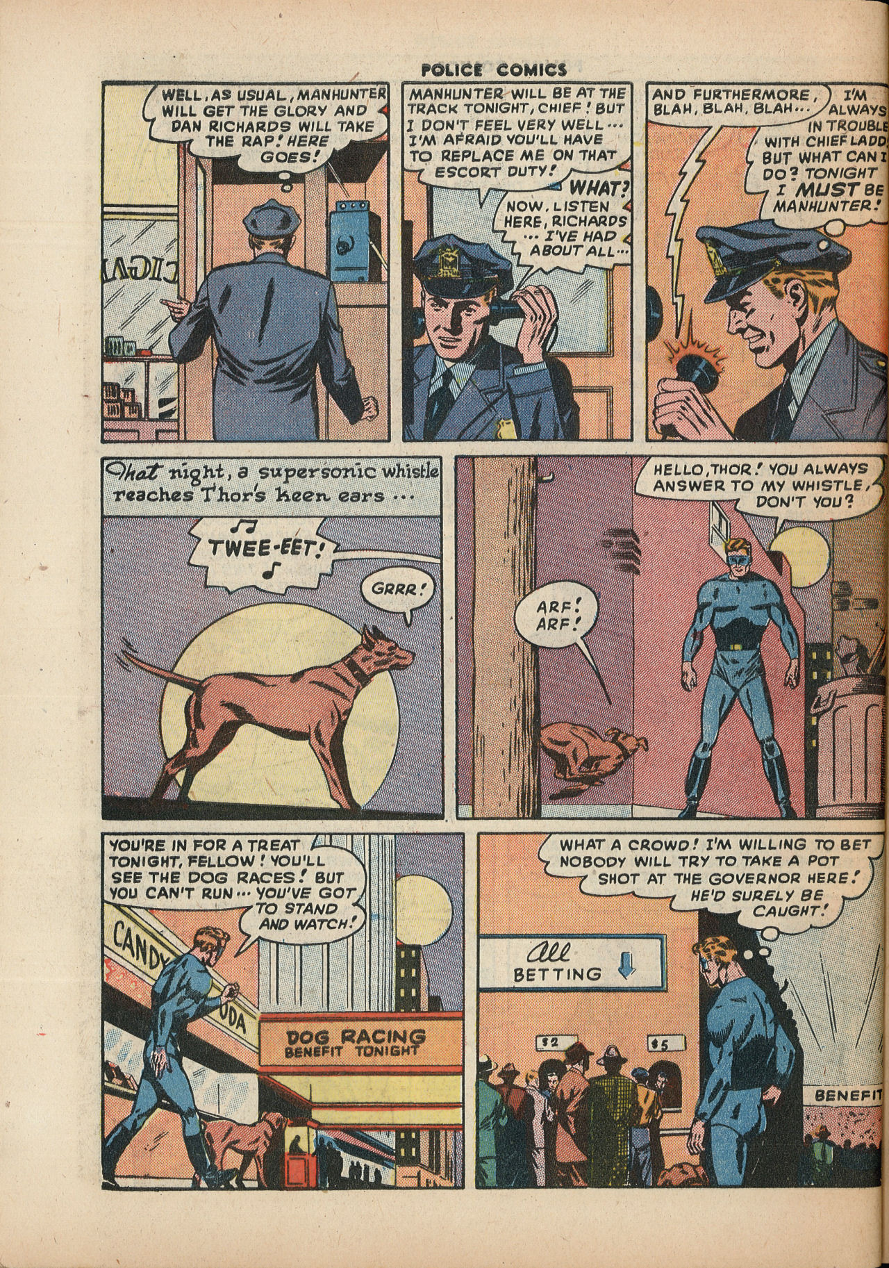 Read online Police Comics comic -  Issue #86 - 44