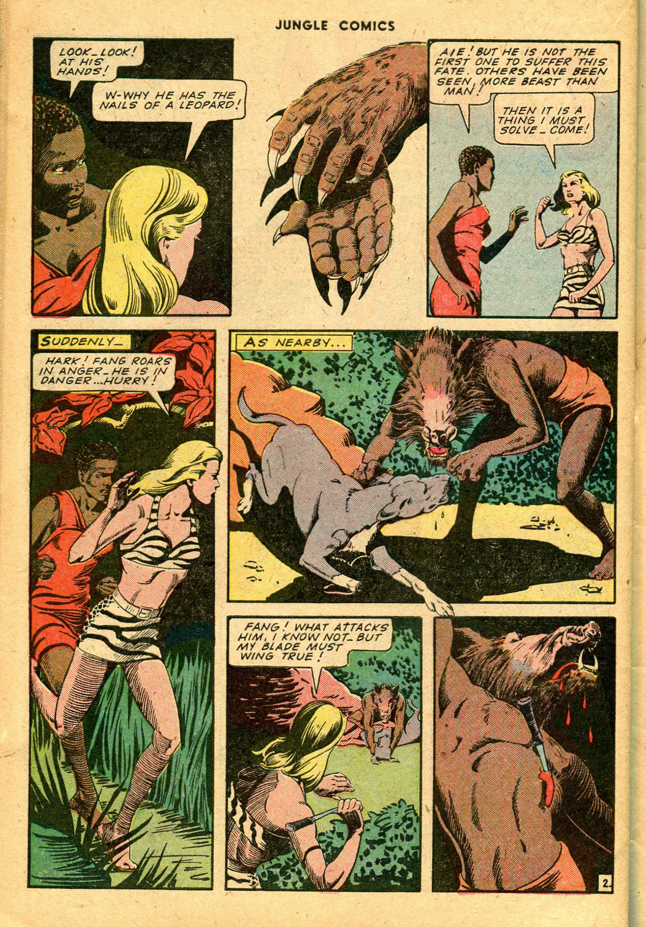 Read online Jungle Comics comic -  Issue #67 - 44