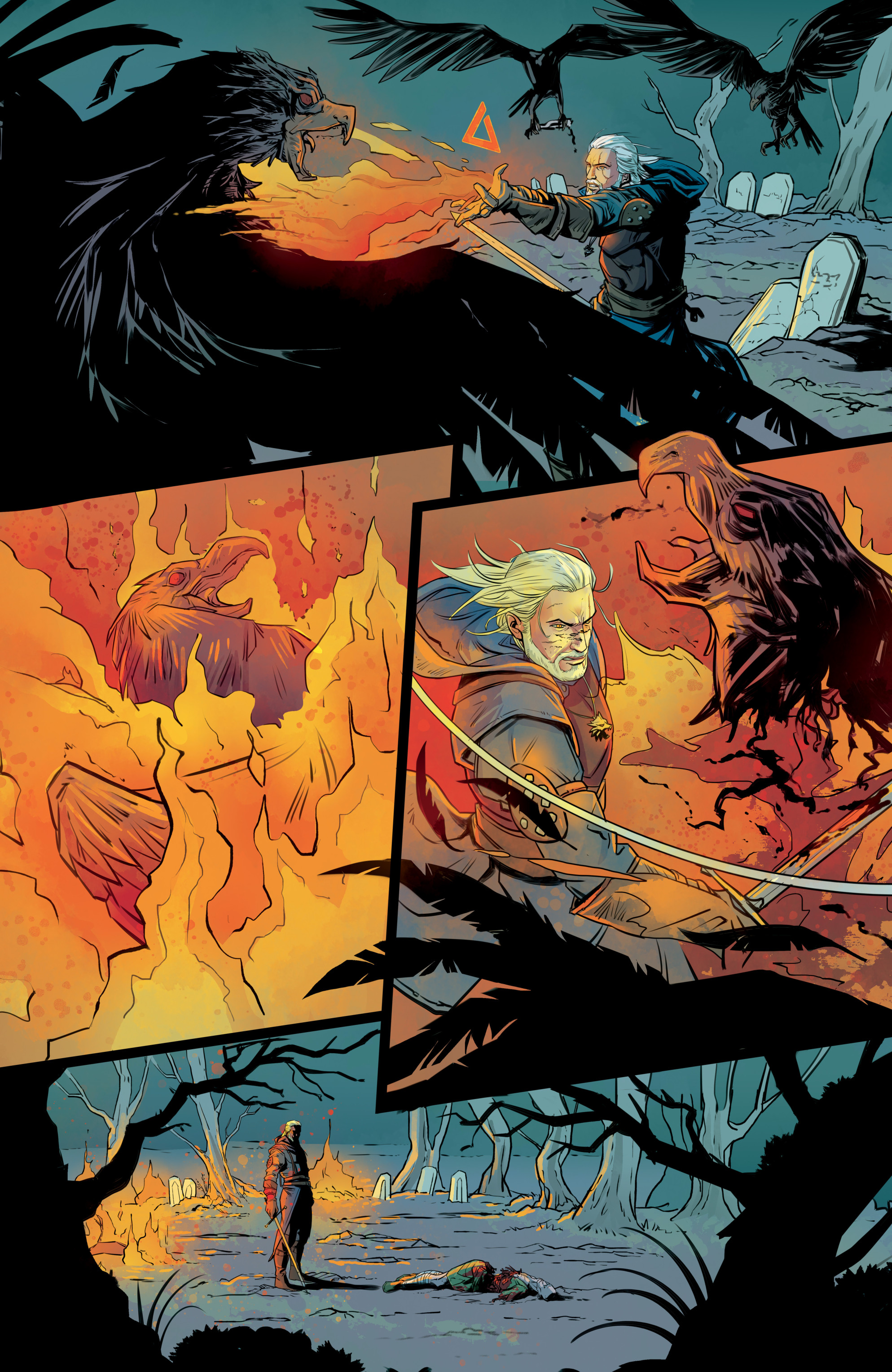 Read online The Witcher: Of Flesh and Flame comic -  Issue # _TPB - 93