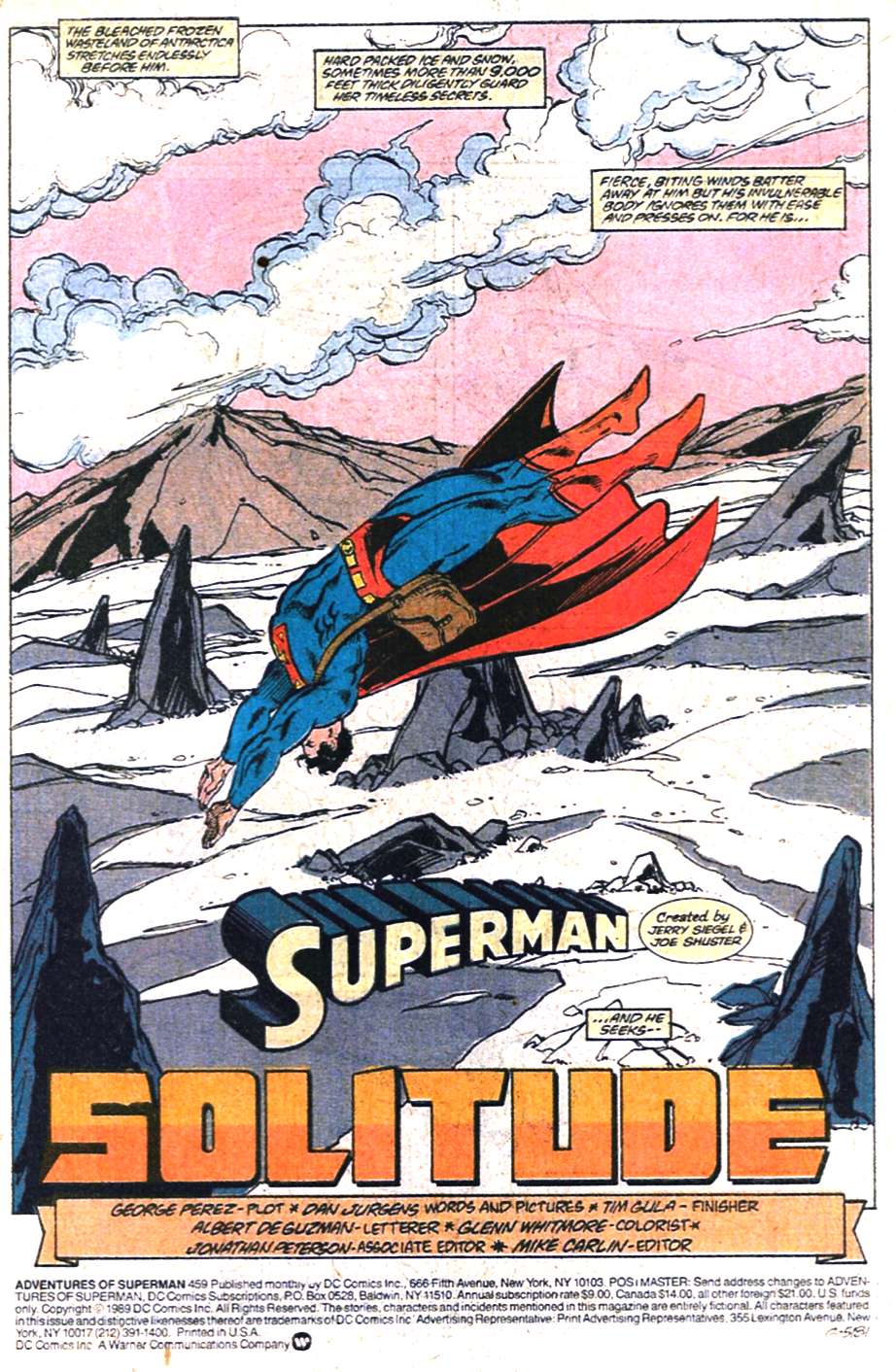 Read online Adventures of Superman (1987) comic -  Issue #459 - 2
