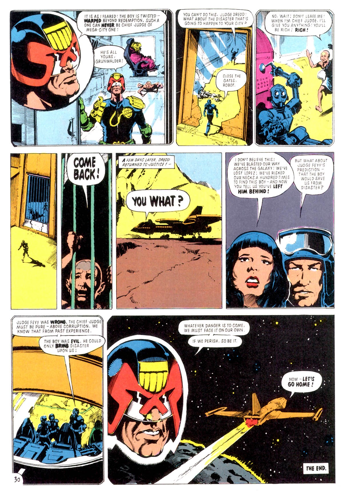 Read online Judge Dredd: The Judge Child Quest comic -  Issue # _TPB - 145