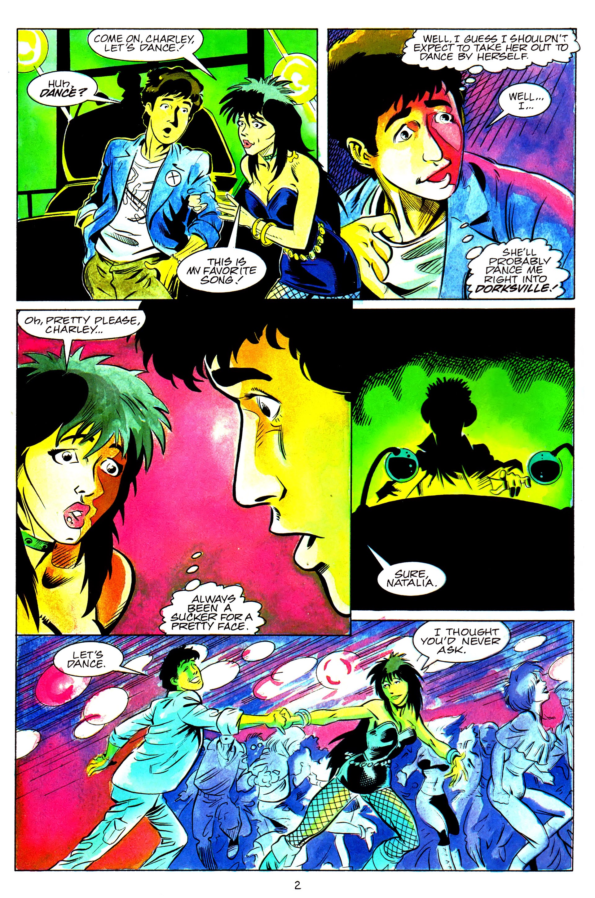Read online Fright Night (1988) comic -  Issue #8 - 4
