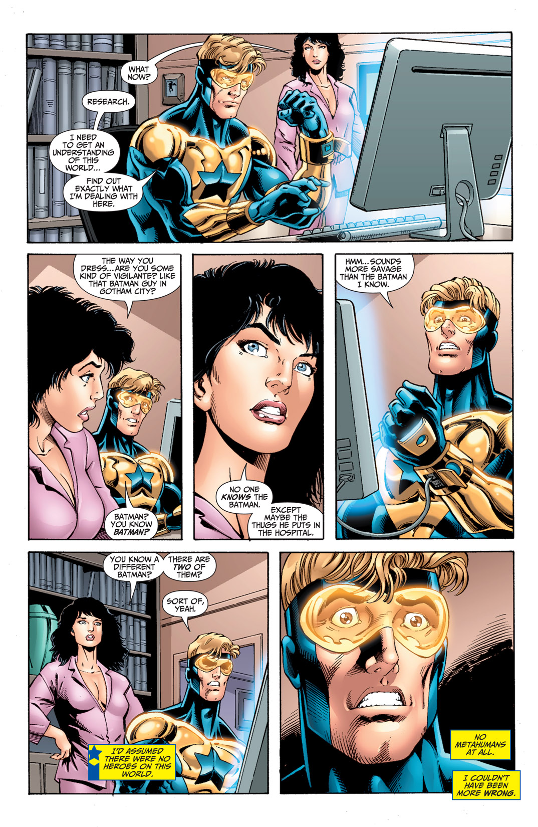 Read online Booster Gold (2007) comic -  Issue #45 - 11