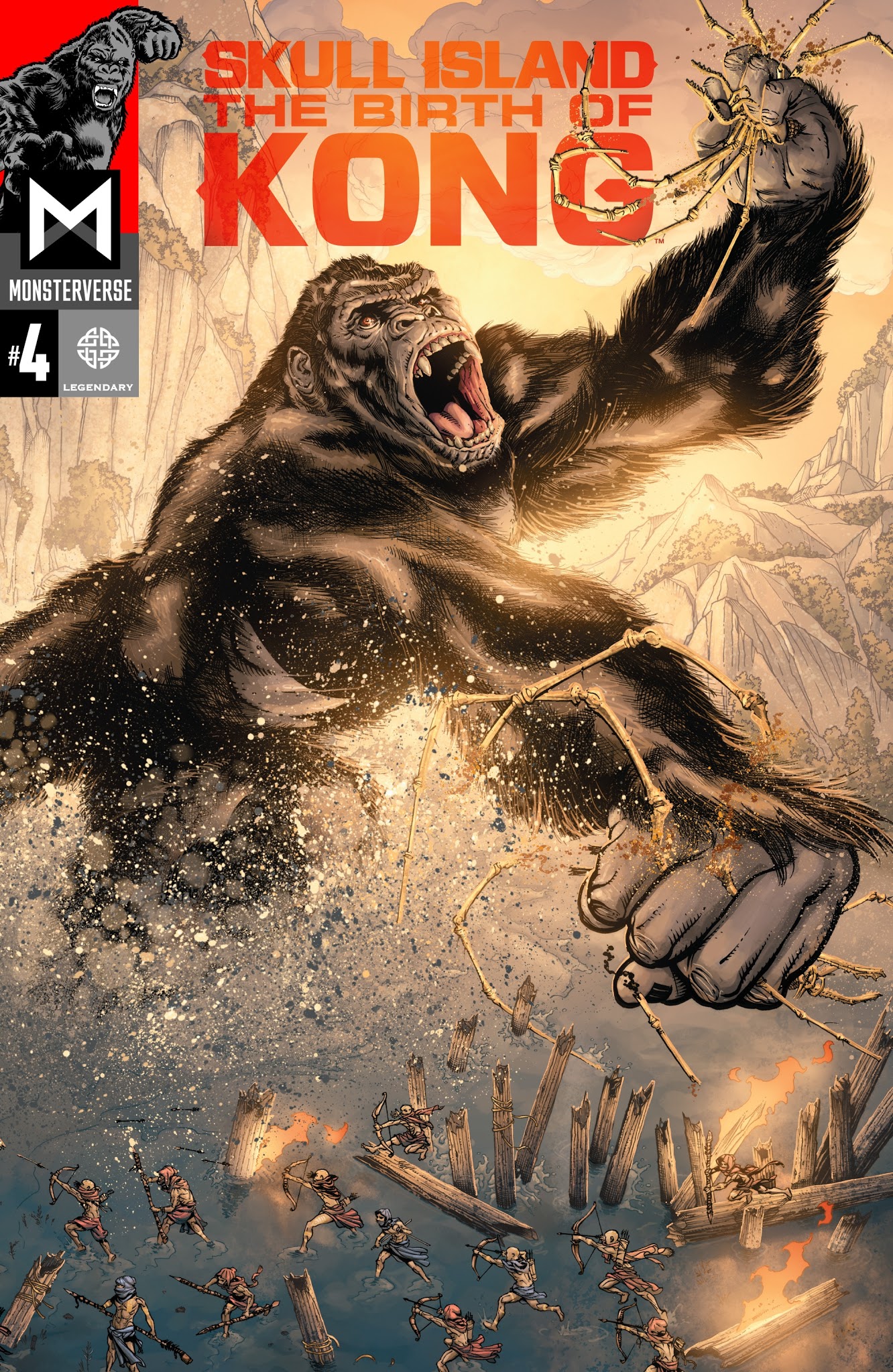 Read online Skull Island: The Birth of Kong comic -  Issue #4 - 1