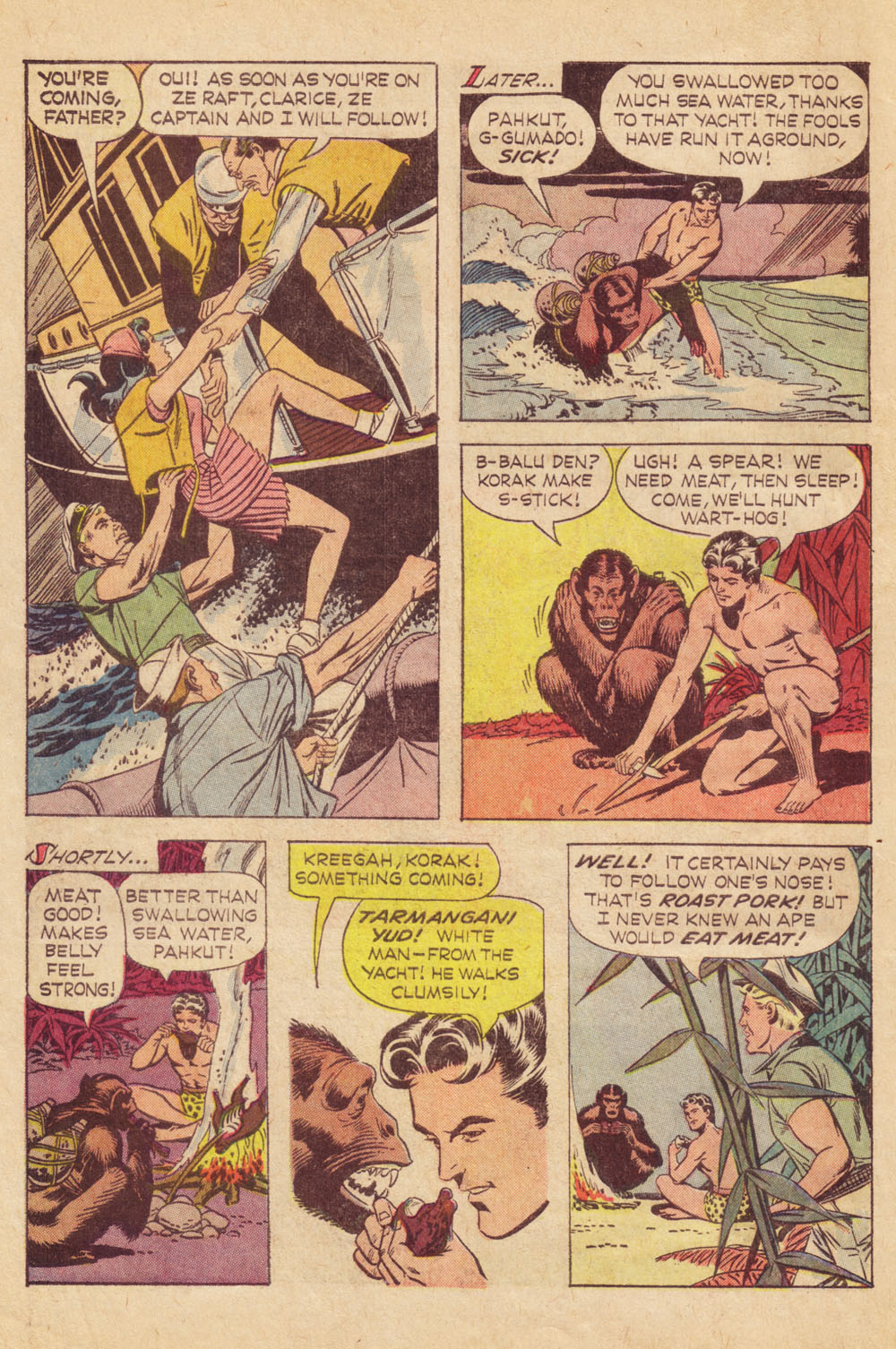 Read online Korak, Son of Tarzan (1964) comic -  Issue #2 - 4