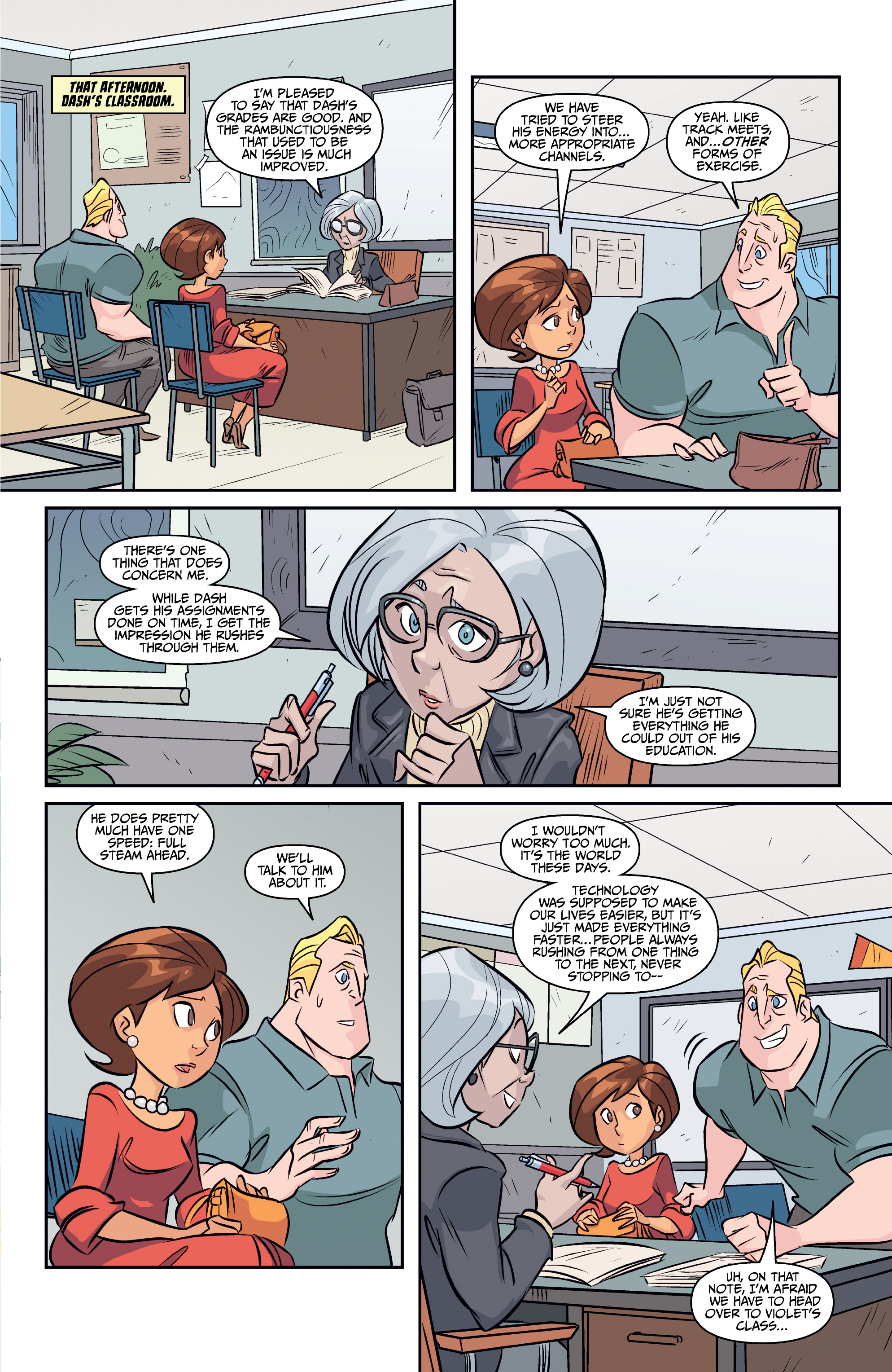 Read online Incredibles 2: Slow Burn comic -  Issue #1 - 7