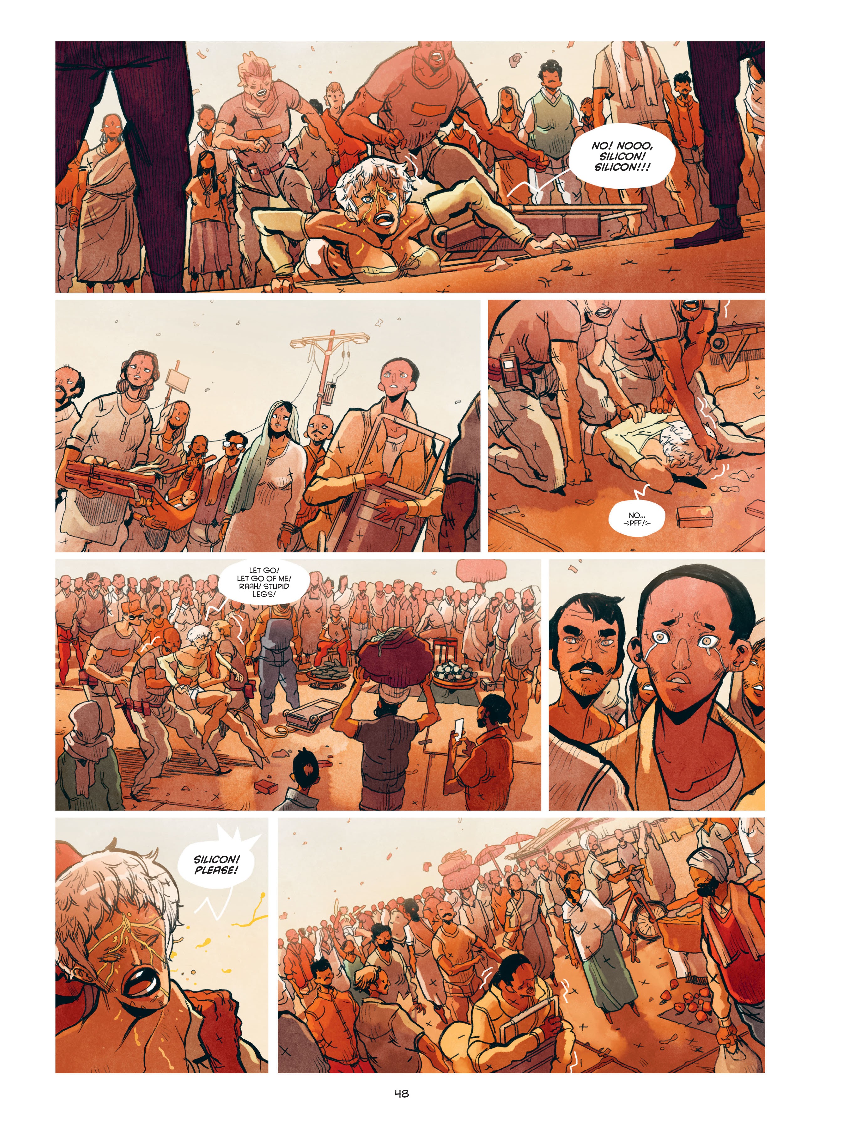 Read online Carbon & Silicon (2021) comic -  Issue #2 - 8