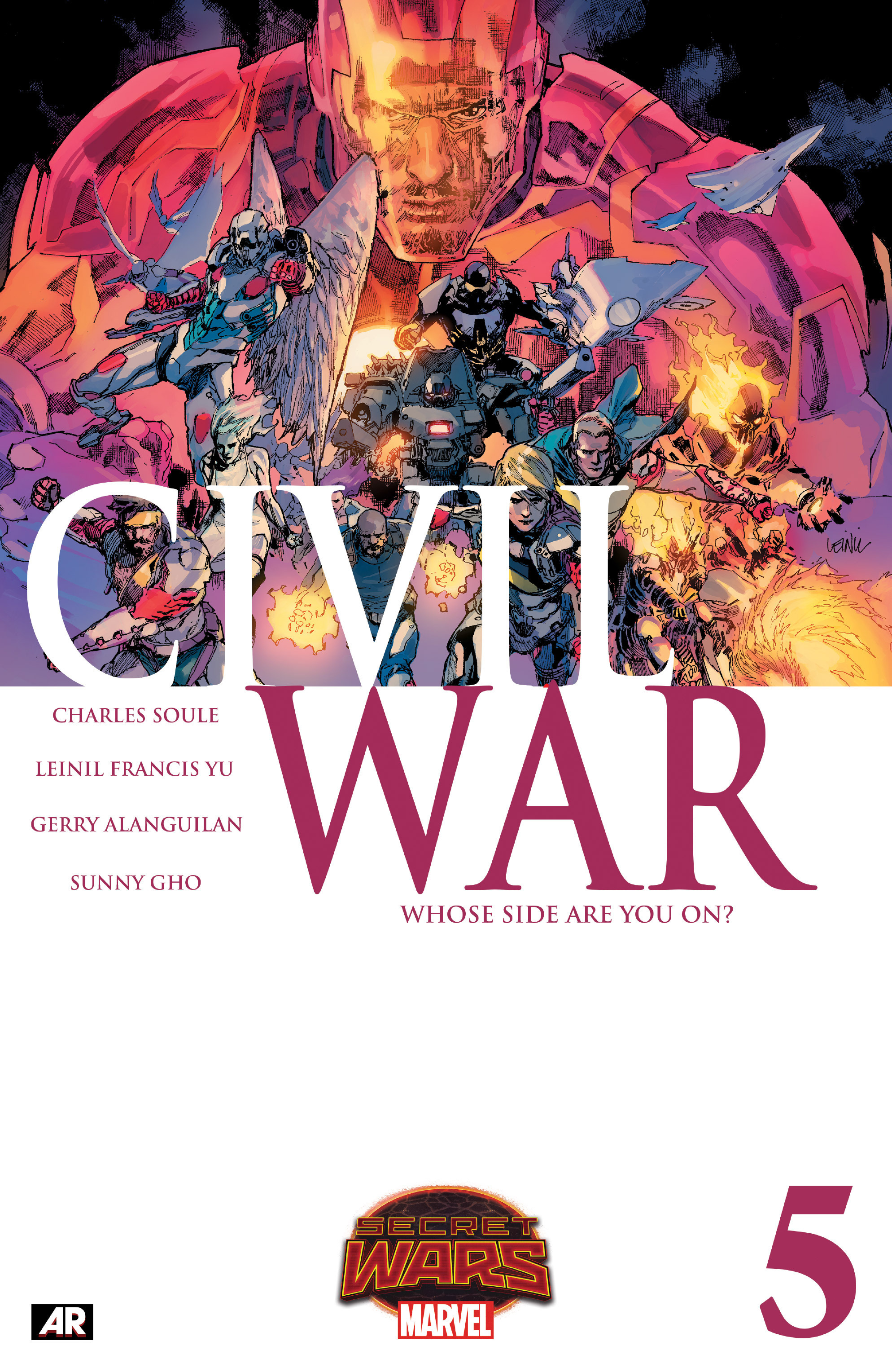 Read online Civil War (2015) comic -  Issue #5 - 1
