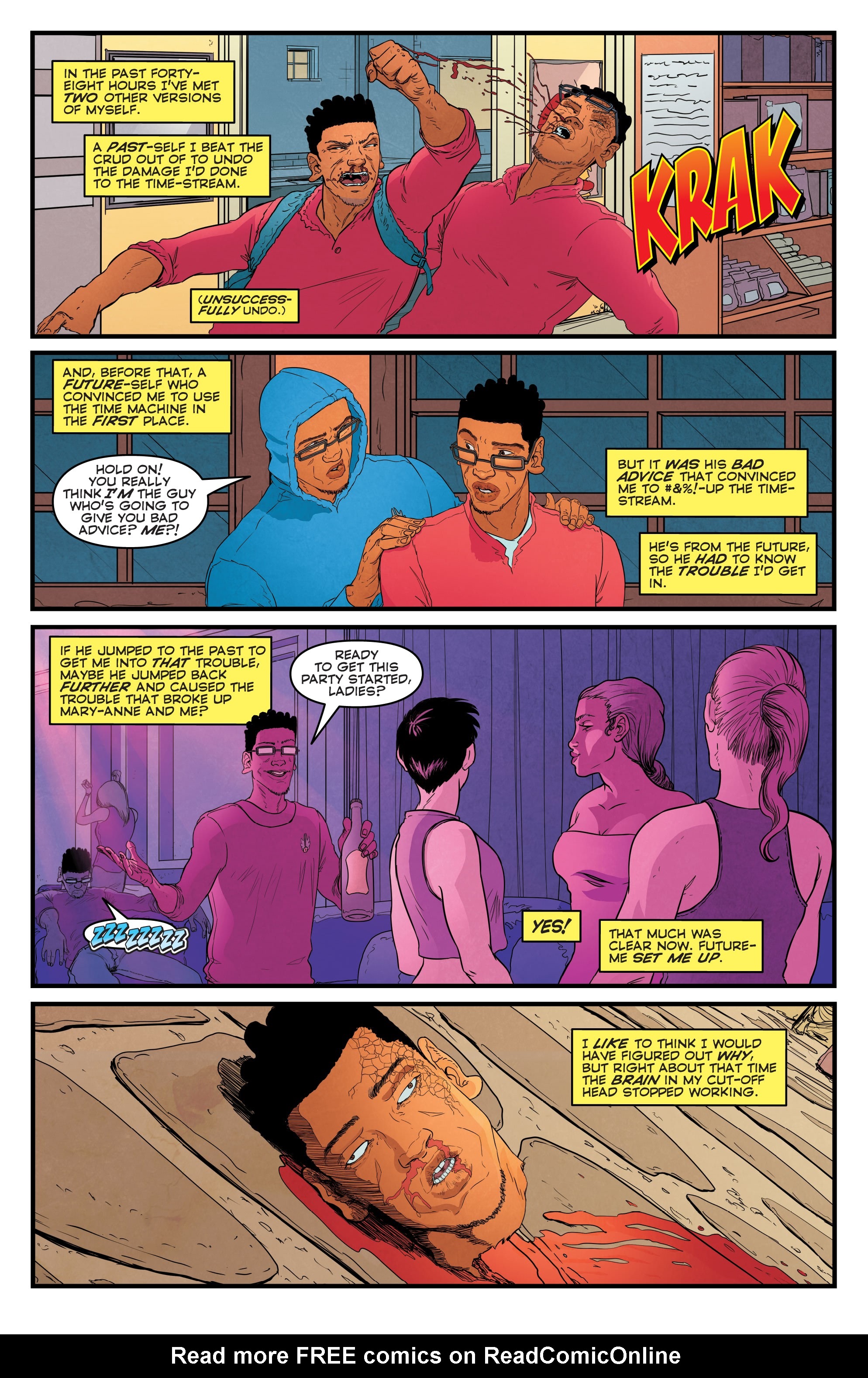 Read online The Man Who Effed Up Time comic -  Issue #3 - 7