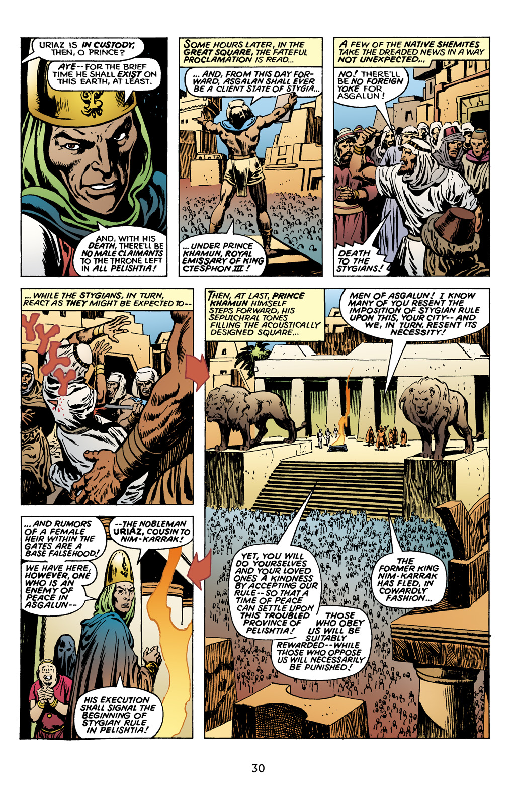 Read online The Chronicles of Conan comic -  Issue # TPB 12 (Part 1) - 31