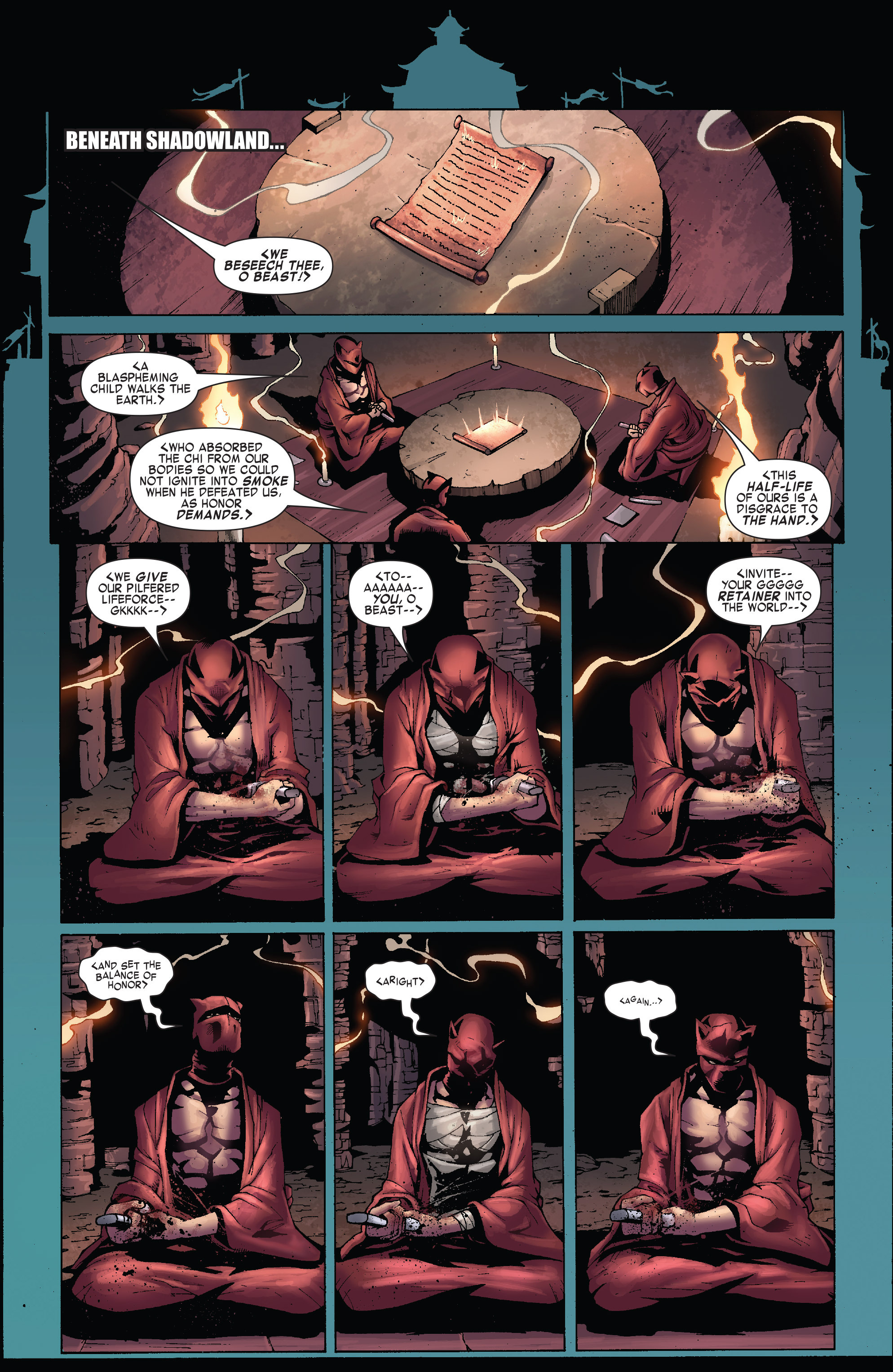 Read online Shadowland: Power Man comic -  Issue #4 - 10