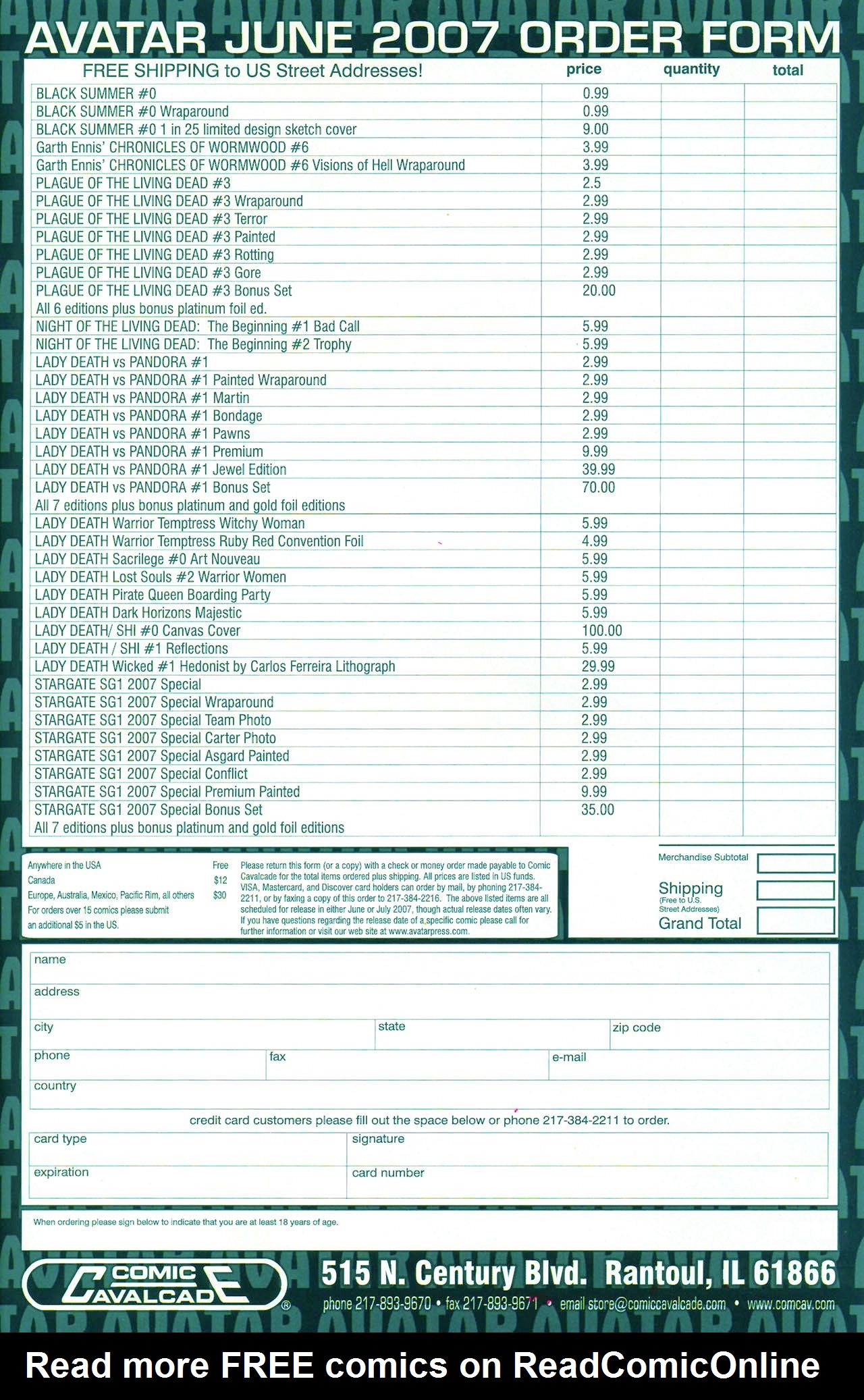 Read online Brian Pulido's Lady Death: Blacklands comic -  Issue #4 - 34