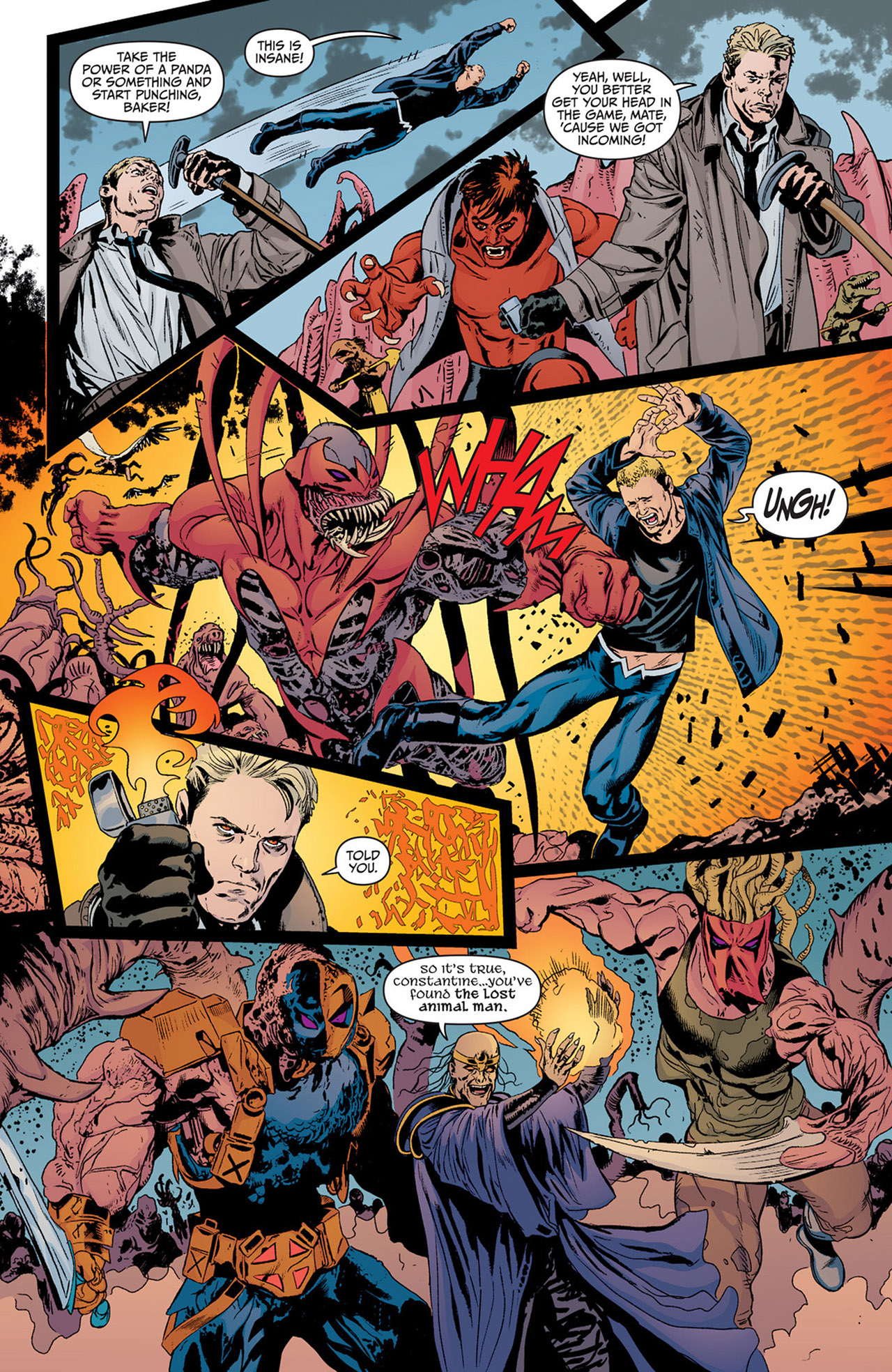 Read online Animal Man (2011) comic -  Issue #14 - 6