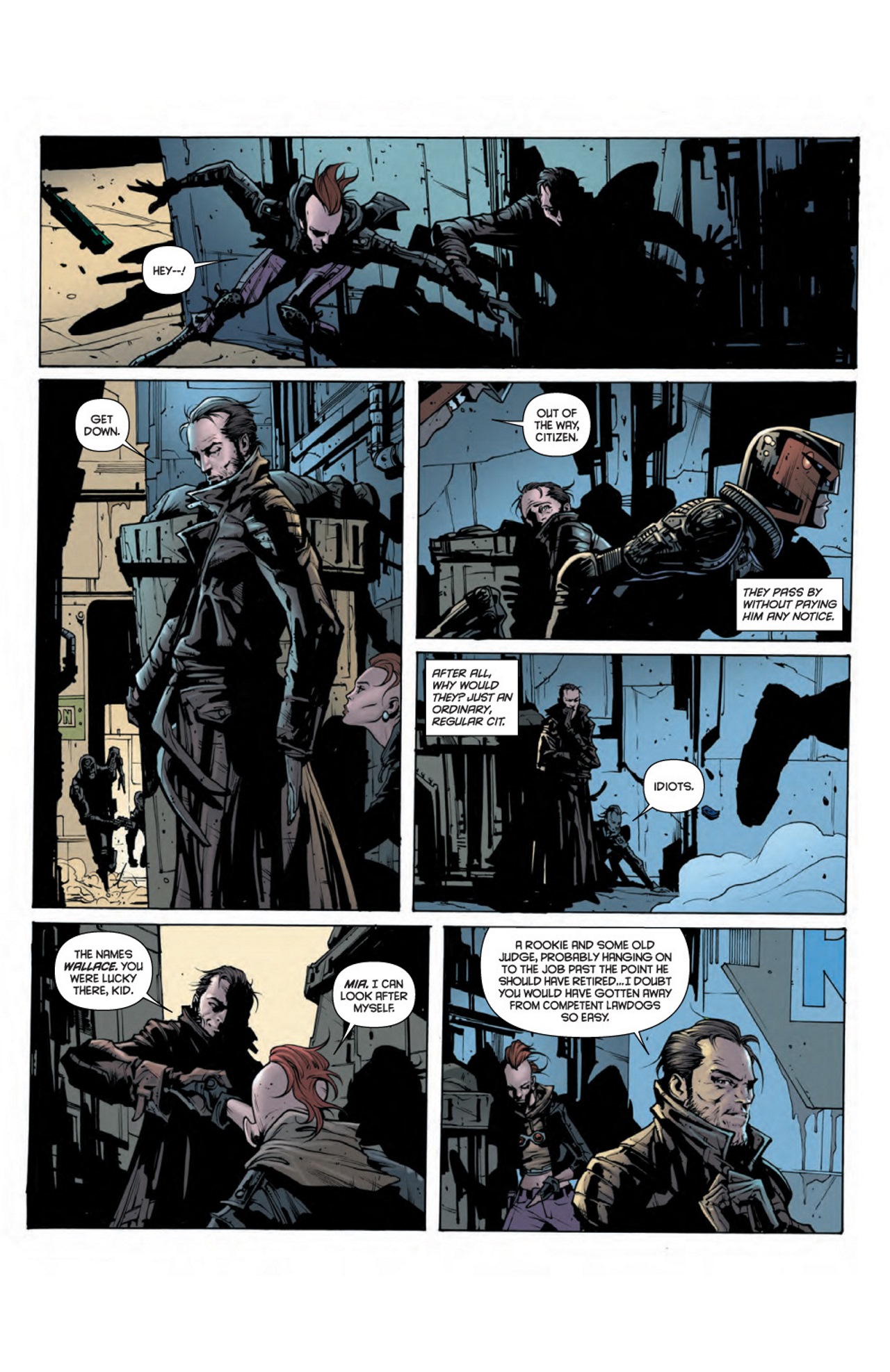 Read online Dredd: Uprise comic -  Issue #1 - 8