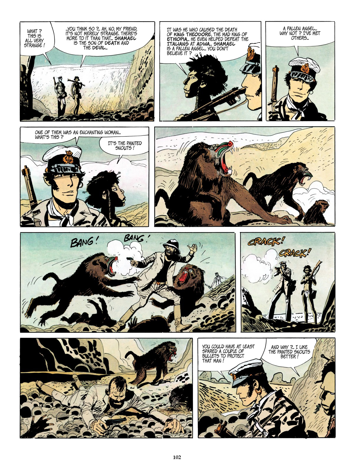 Read online Corto Maltese comic -  Issue # TPB 8 (Part 1) - 69