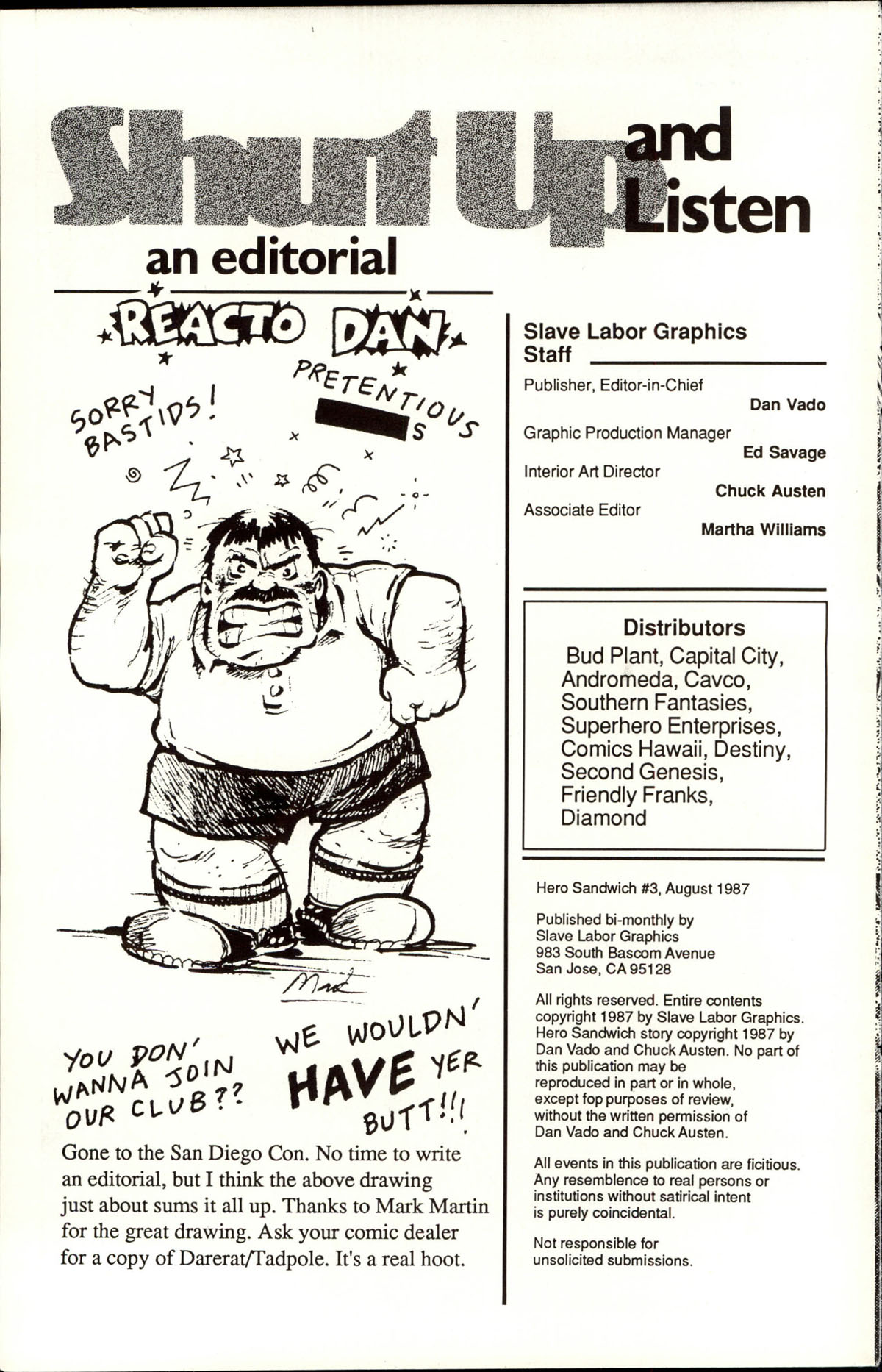 Read online Hero Sandwich comic -  Issue #3 - 2
